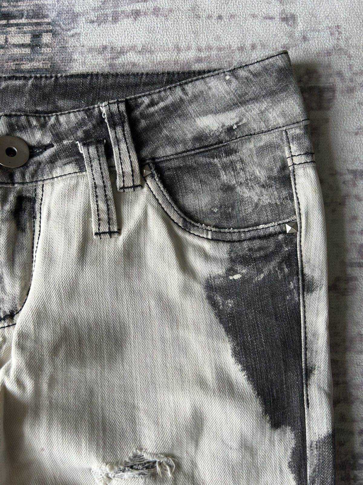 If Six Was Nine Glad News Punk Distressed Size US 32 / EU 48 - 6 Thumbnail