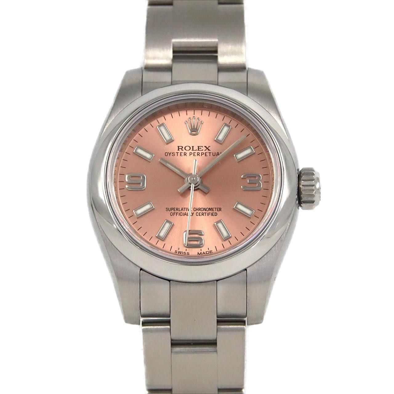 Rolex Rolex Rolex Oyster Perpetual Stainless Steel Watch Metal Automatic 176200 DUTY FREE for USA Size ONE SIZE - 1 Thumbnail