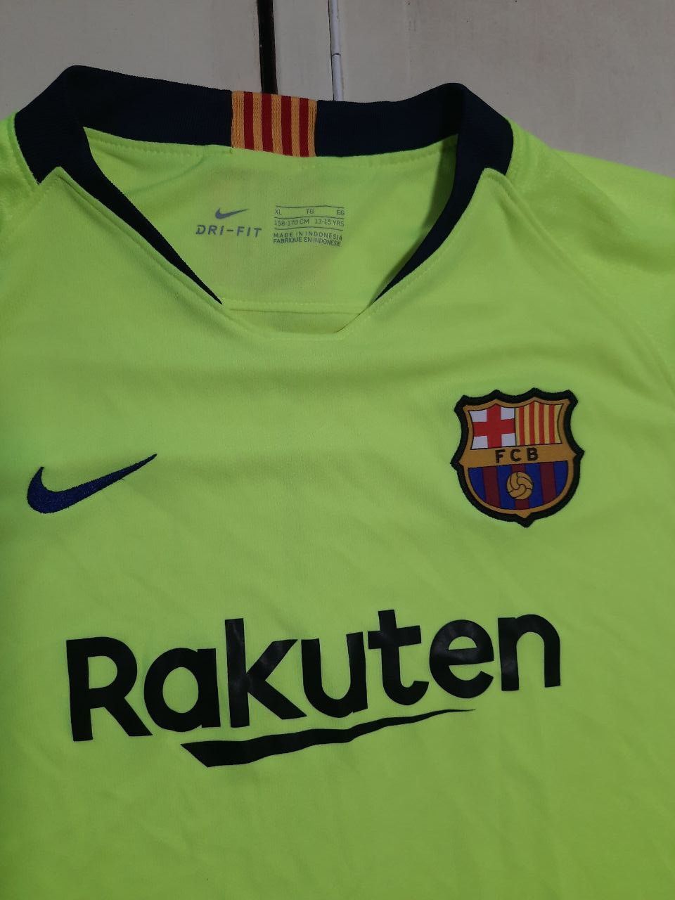 Nike Nike Barcelona FC Jersey 2018-2019 size XL Junior Size US S / EU 44-46 / 1 - 4 Thumbnail