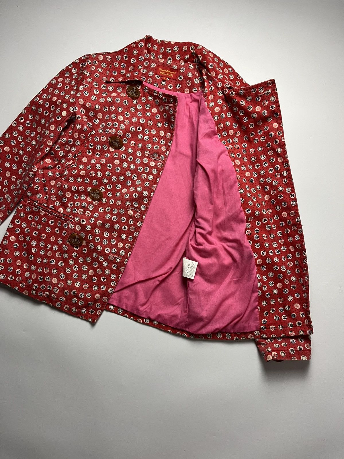 Vivienne Westwood Vivienne Westwood Double-Breasted Red Blazer Size M / US 6-8 / IT 42-44 - 9 Thumbnail