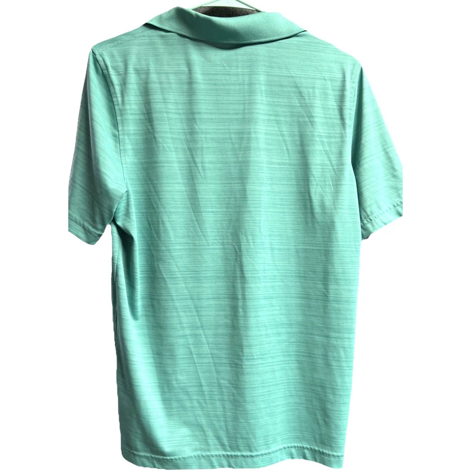 Croft & Barrow Croft & Barrow Quick Dry Polo Shirt Mens S Green Solid Short Sleeve Button-Up Collared Casual Golf Outdoor Size US S / EU 44-46 / 1 - 6 Thumbnail