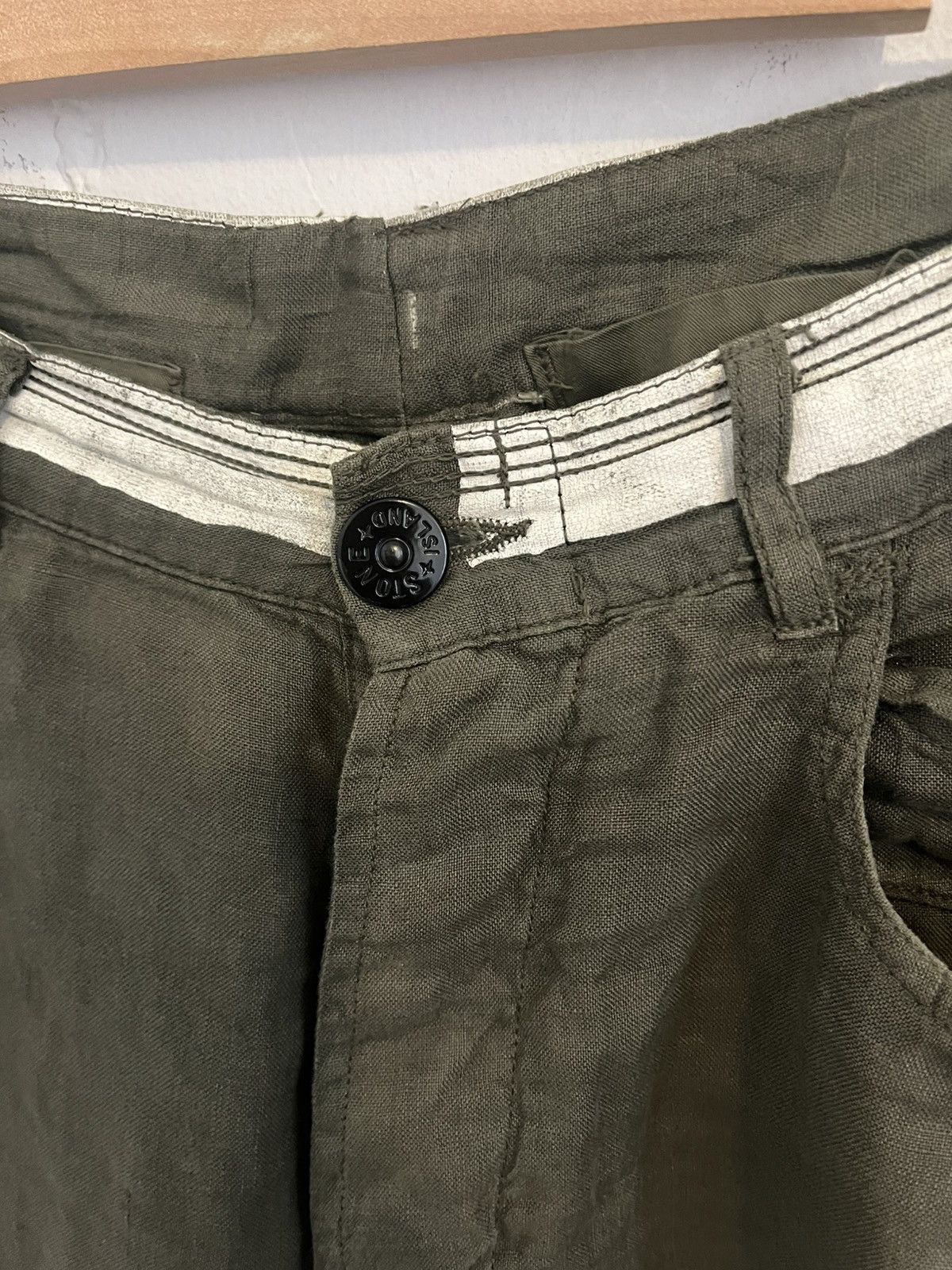 Stone Island Stone Island vintage cargo pants Size US 31 - 3 Thumbnail