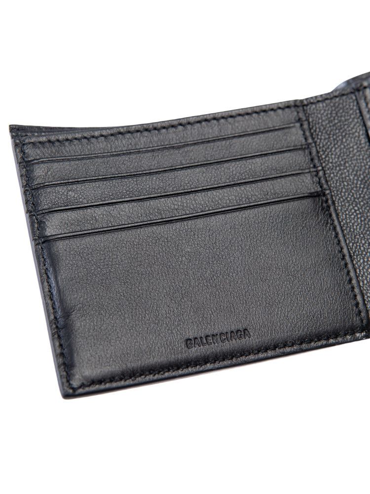 Balenciaga o1bcso1str1024 Size: OS / Cash Square Folded Coin Wallet Size ONE SIZE - 4 Thumbnail