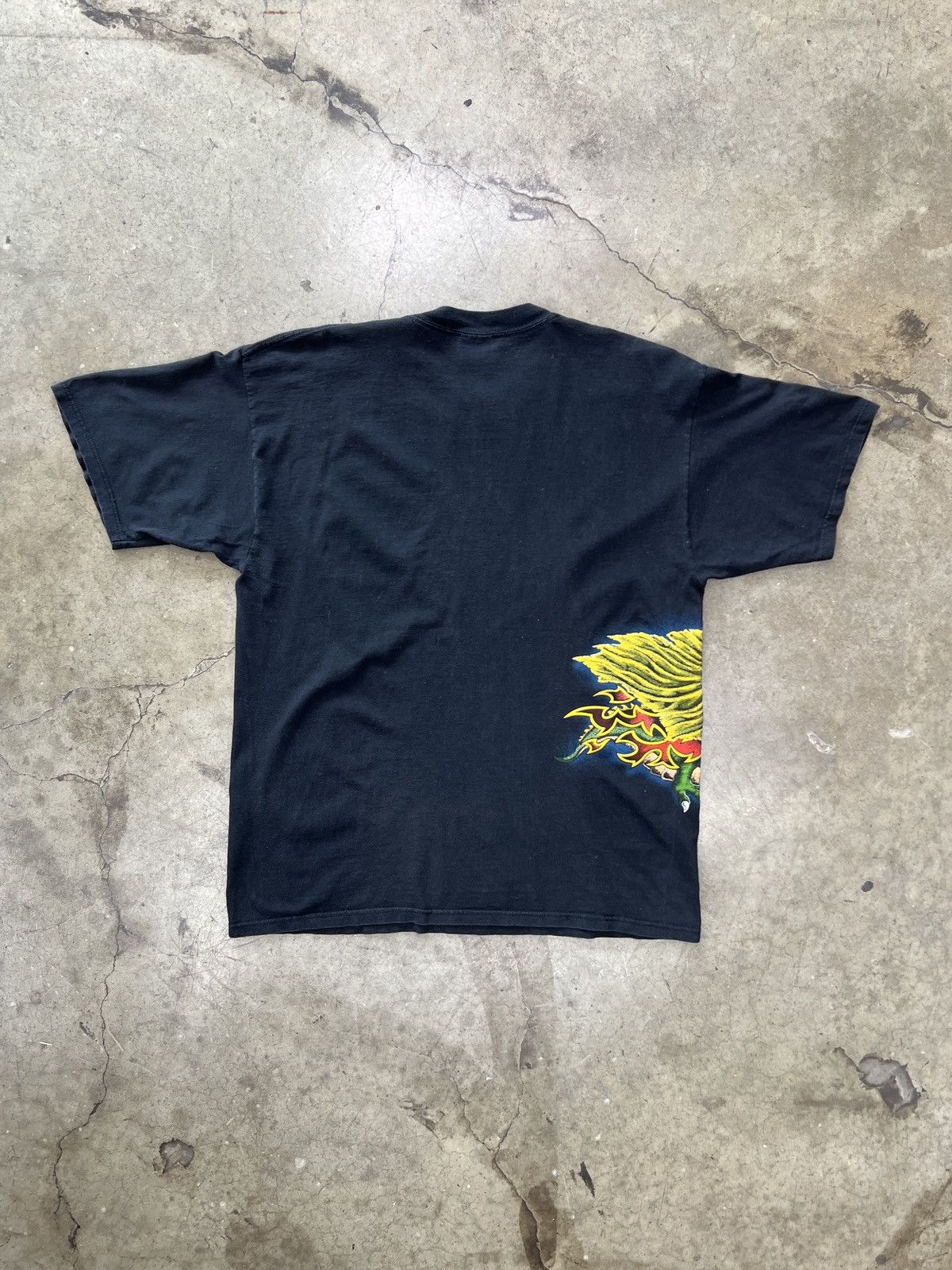Harley Davidson Vintage 1999 Sturgis Motorcycle Dragon Wrap Graphic Tee XL Size US XL / EU 56 / 4 - 4 Thumbnail