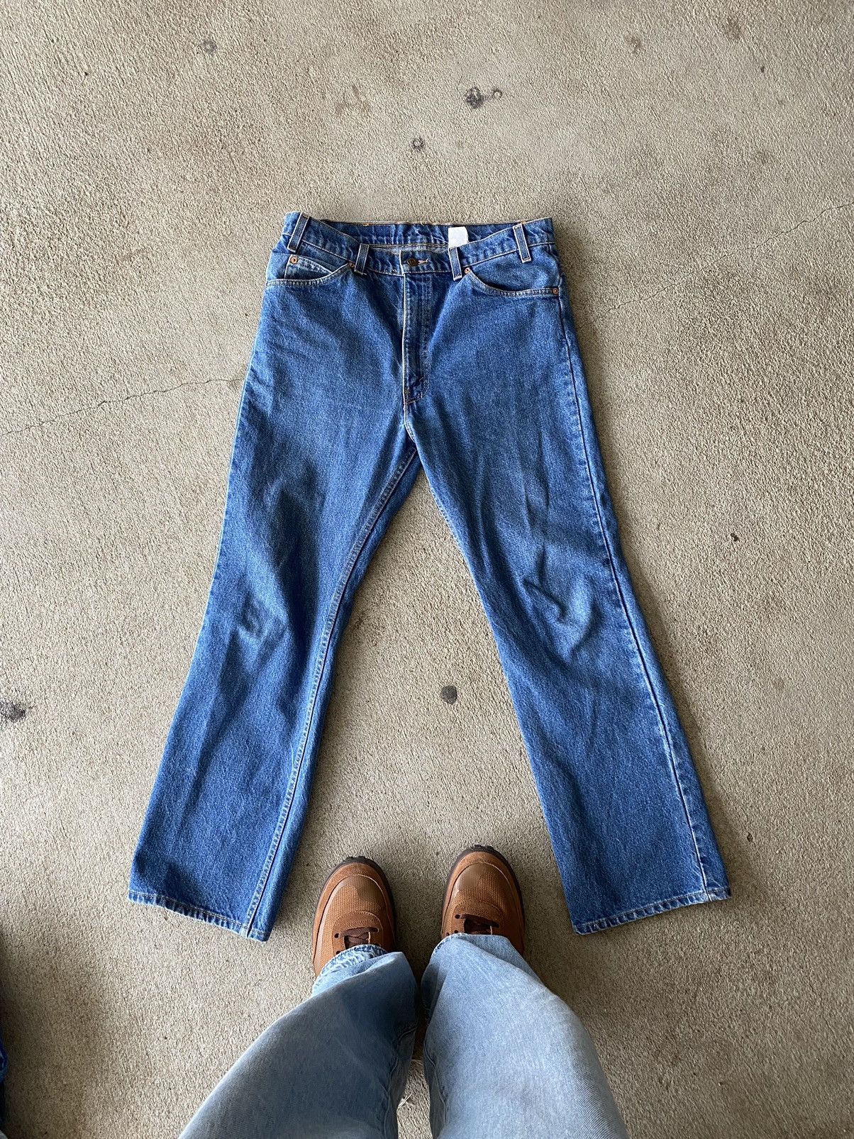 image of Levis x Levis Vintage Clothing Vintage 517 Orange Tab Levi’S in Blue, Men's (Size 36)