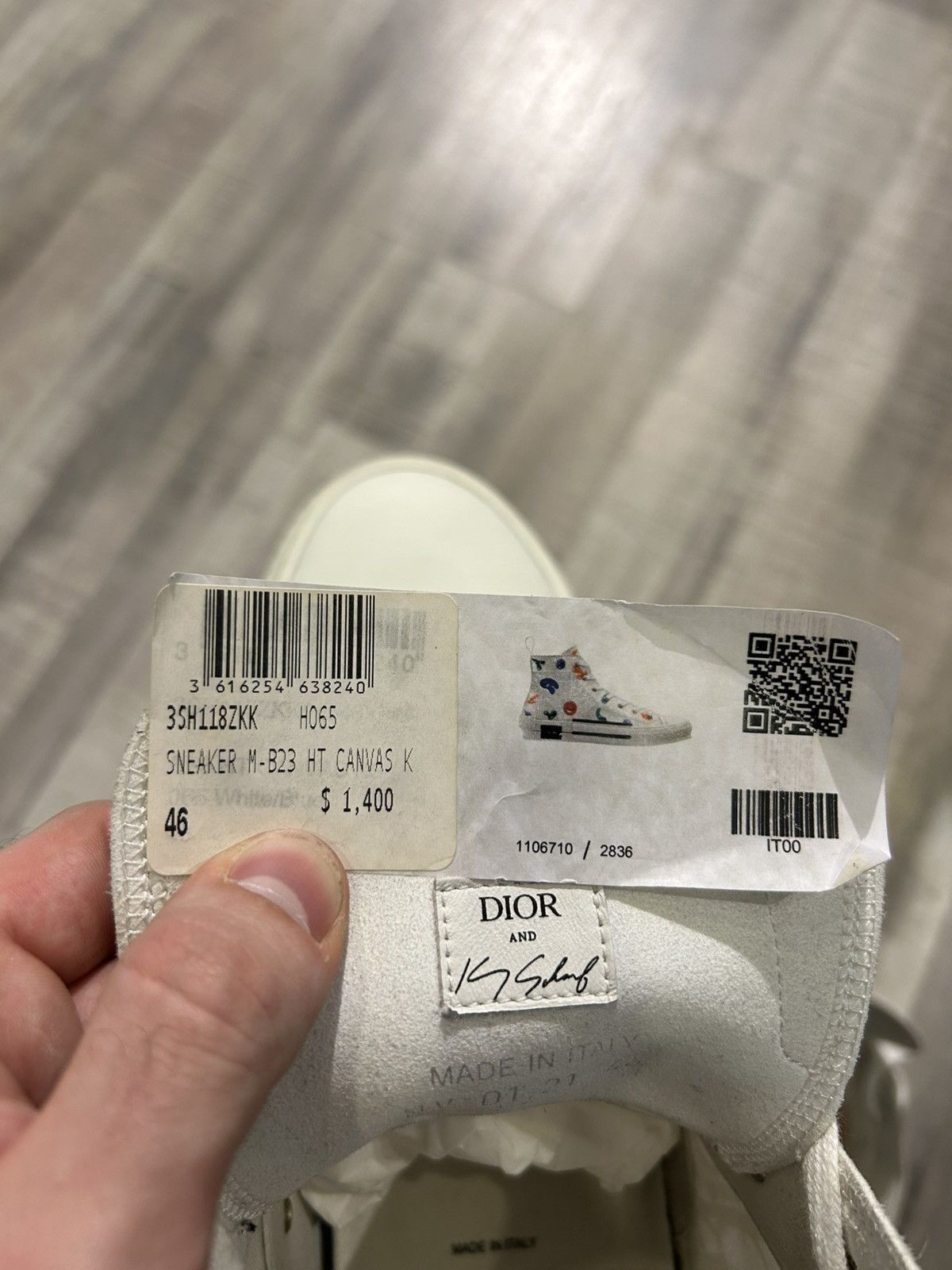 Dior Dior B23 High x Kenny Scharf Multi Size US 13 / EU 46 - 13 Thumbnail