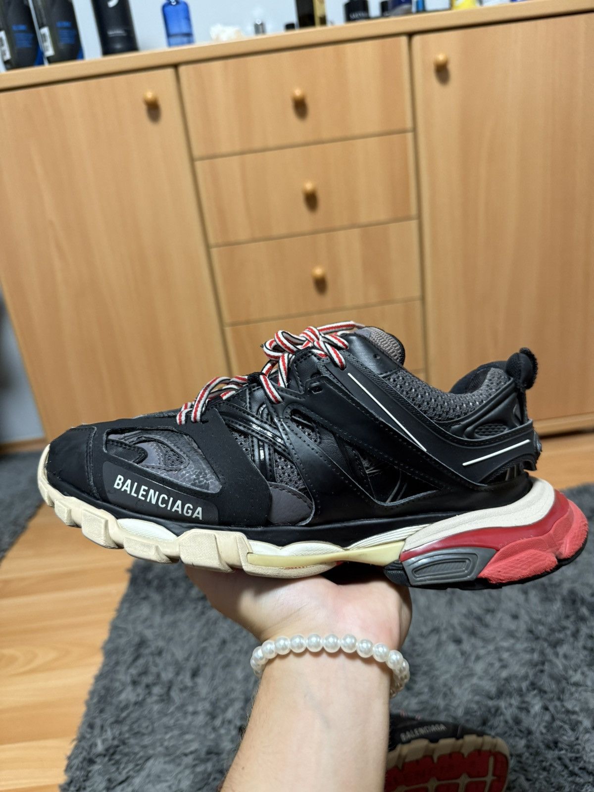 Balenciaga Balenciaga Track Trainer - bred Size US 7 / EU 40 - 3 Thumbnail