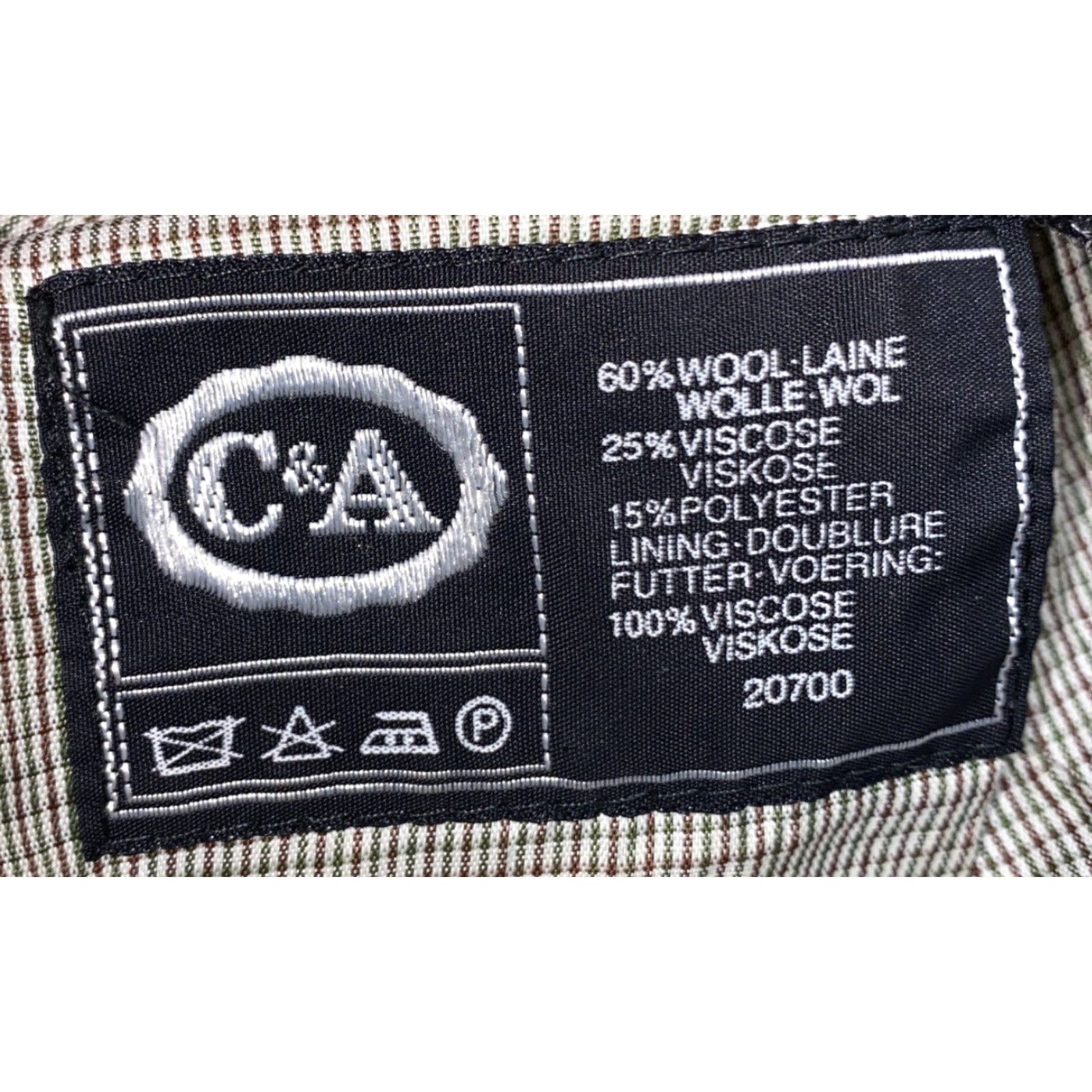 Vintage Avanti Wool Blend Double Breasted Sport Coat - Gray - Men - Size 46 - Casual Coat Size US S / EU 44-46 / 1 - 8 Thumbnail