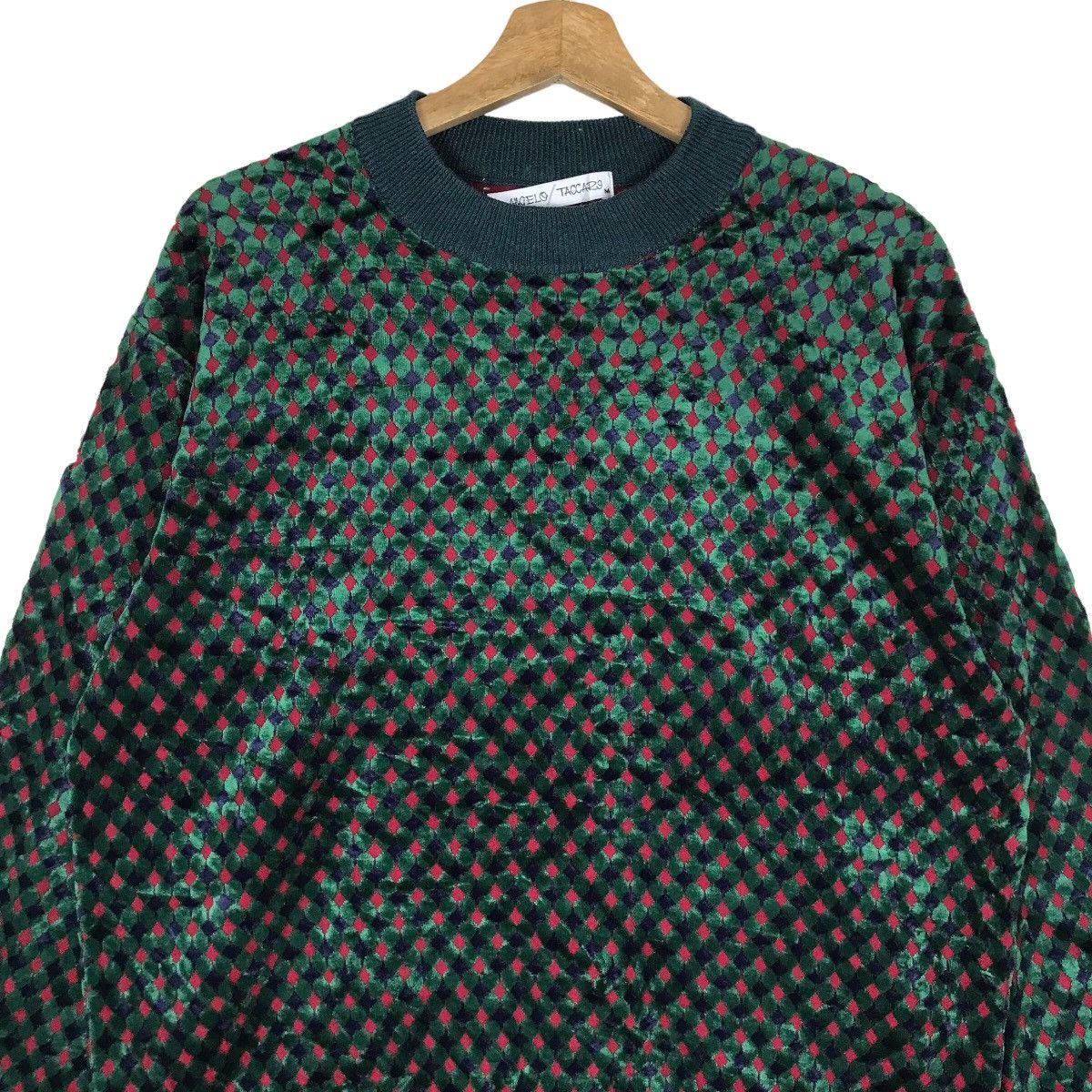 Vintage Vintage Angelo Taccar 9 Pullover Jumper Fleece Sweatshirt Size US M / EU 48-50 / 2 - 2 Thumbnail
