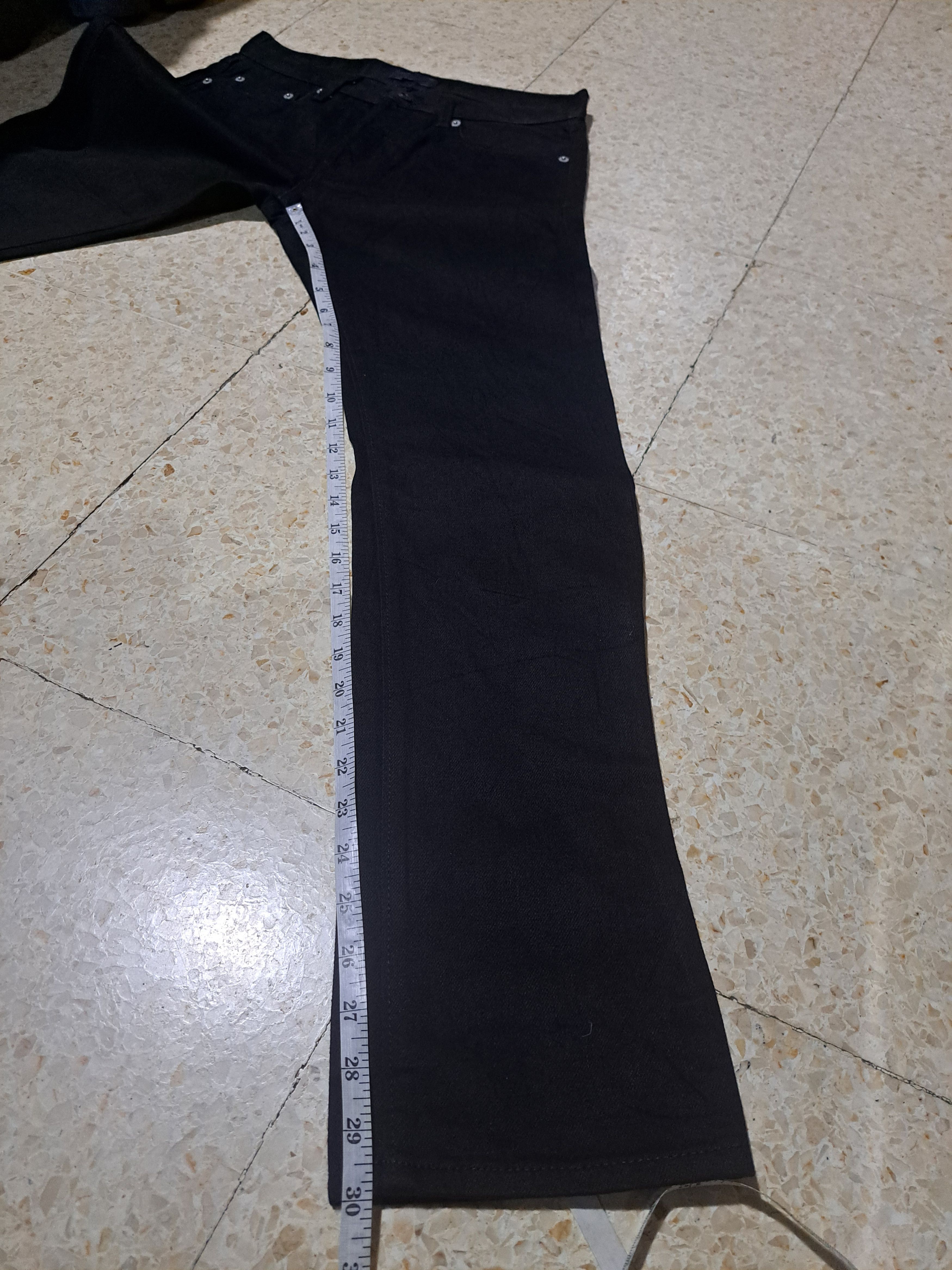 Japanese Brand Fire Service Japan Denim Selvedge Skinny Cut Sz 30 Size US 30 / EU 46 - 15 Thumbnail