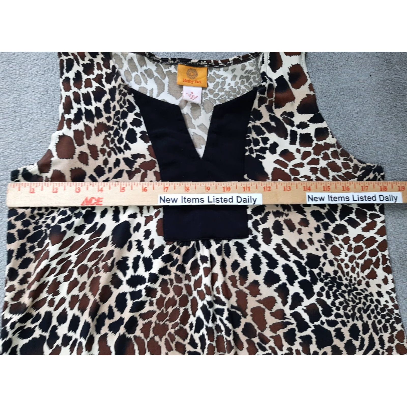 Vintage Ruby Rd Dress Womens Sleeveless Size S Small Animal Print Size S / US 4 / IT 40 - 4 Thumbnail