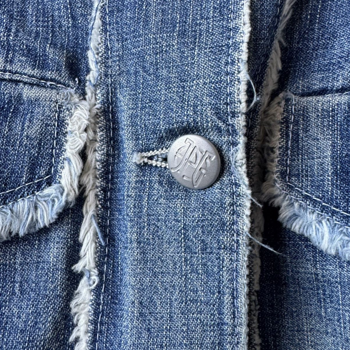 Vintage Jean Paul Gaultier JPG Fray Denim Jacket Size M / US 6-8 / IT 42-44 - 5 Thumbnail