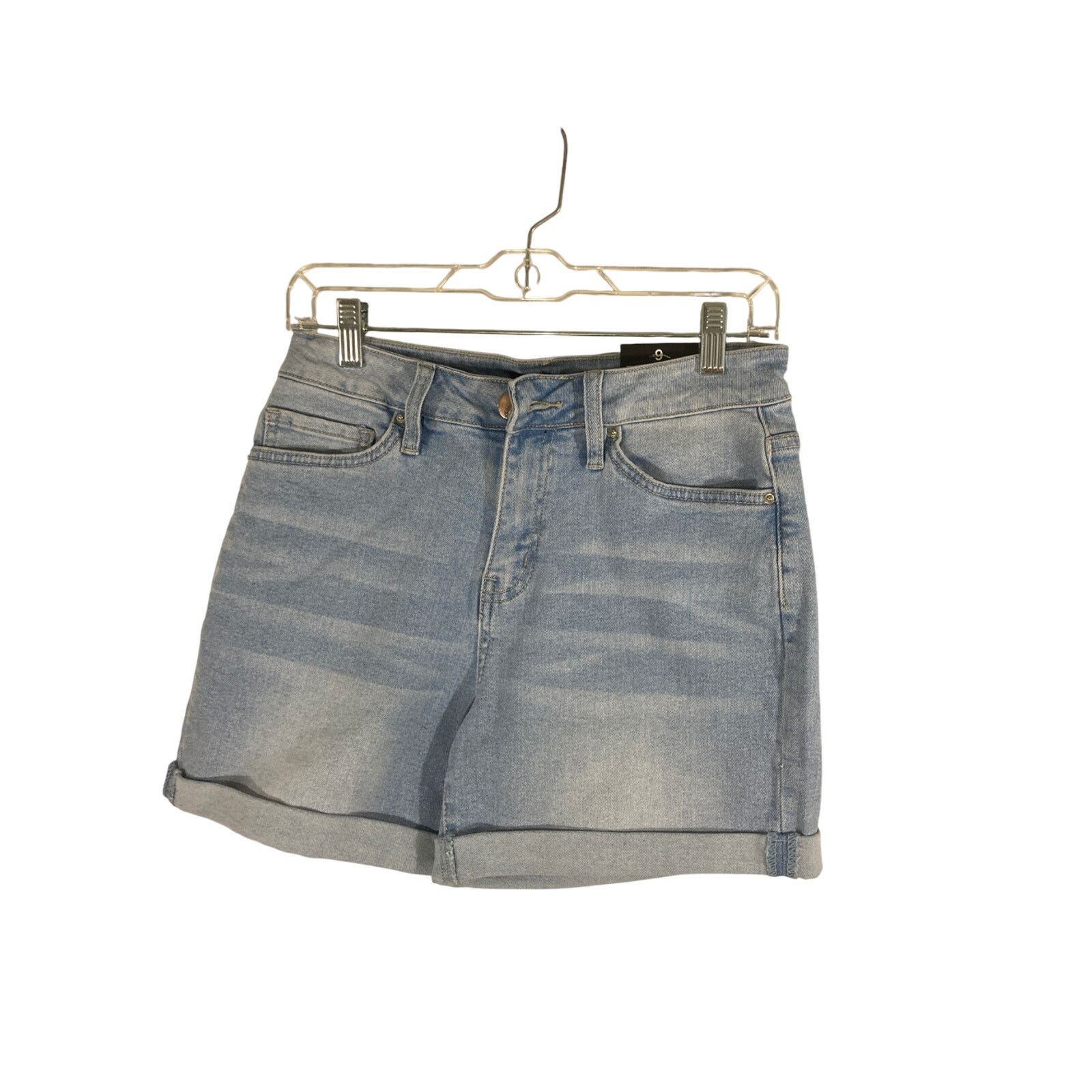 Other NWT Fashion Nova Tell Me Again Denim Mom Jeans Shorts Size 28" / US 6 / IT 42 - 3 Thumbnail