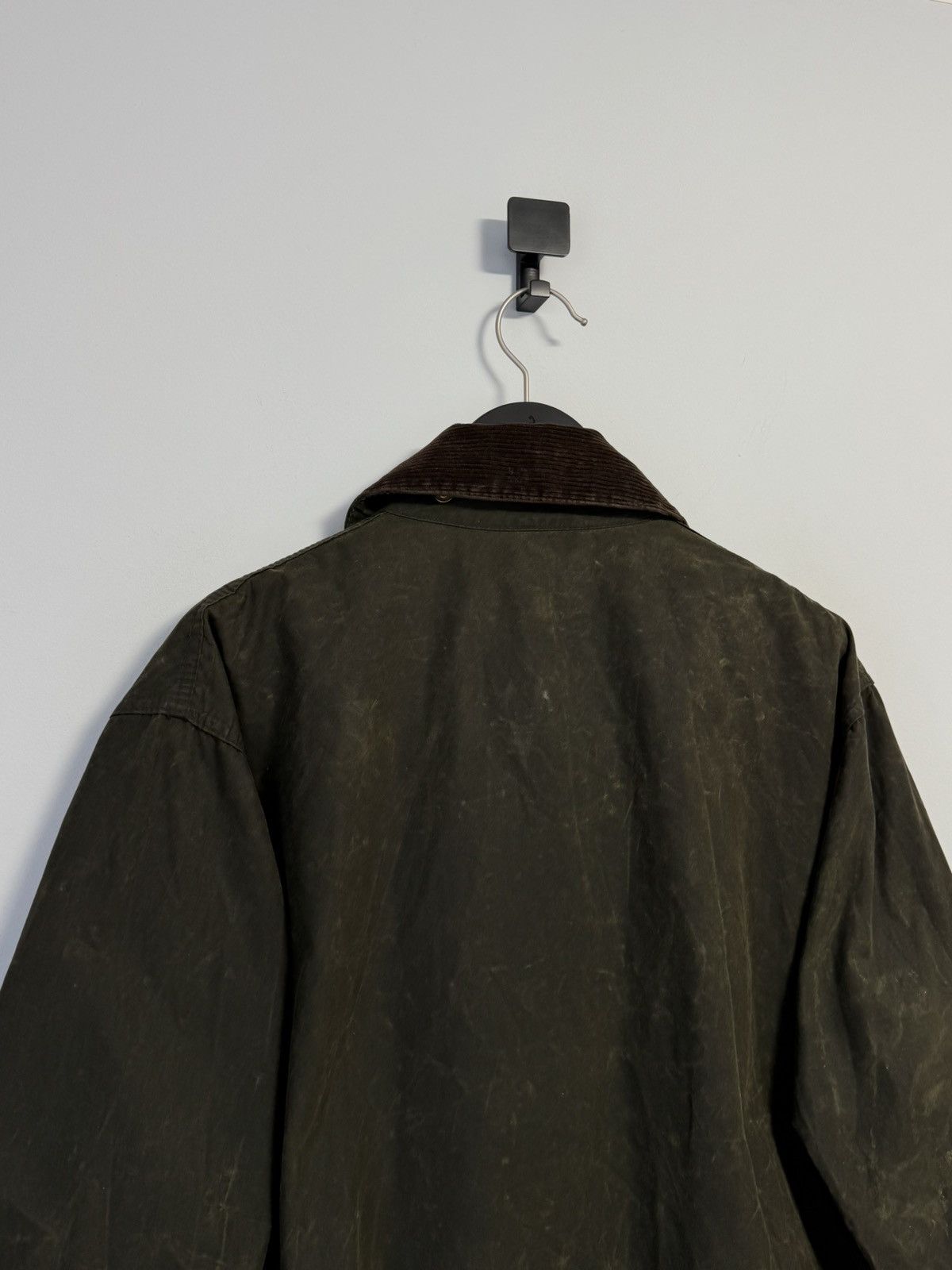 Barbour Vintage Barbour Border Waxed Cotton Mens Jacket Coat Size US XL / EU 56 / 4 - 19 Thumbnail