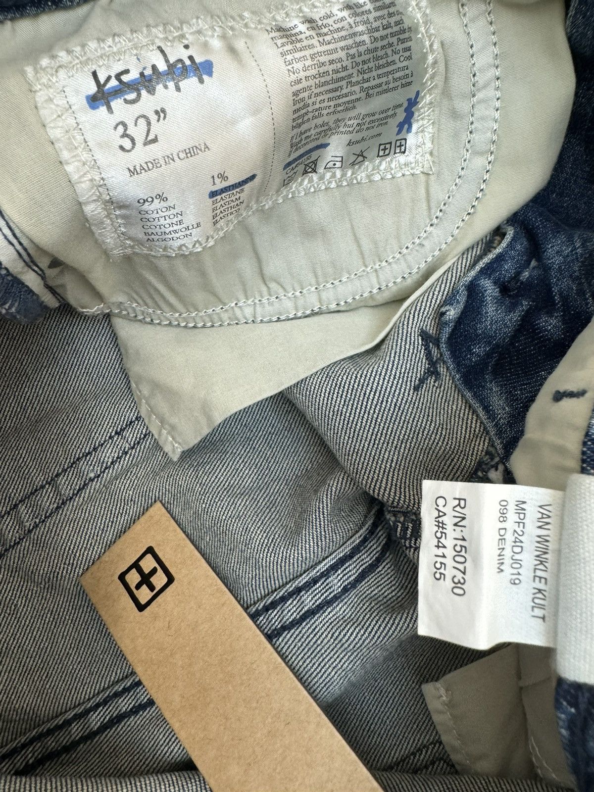 Ksubi Van Winkle Kult side zip skinny fit jeans Size US 32 / EU 48 - 12 Thumbnail