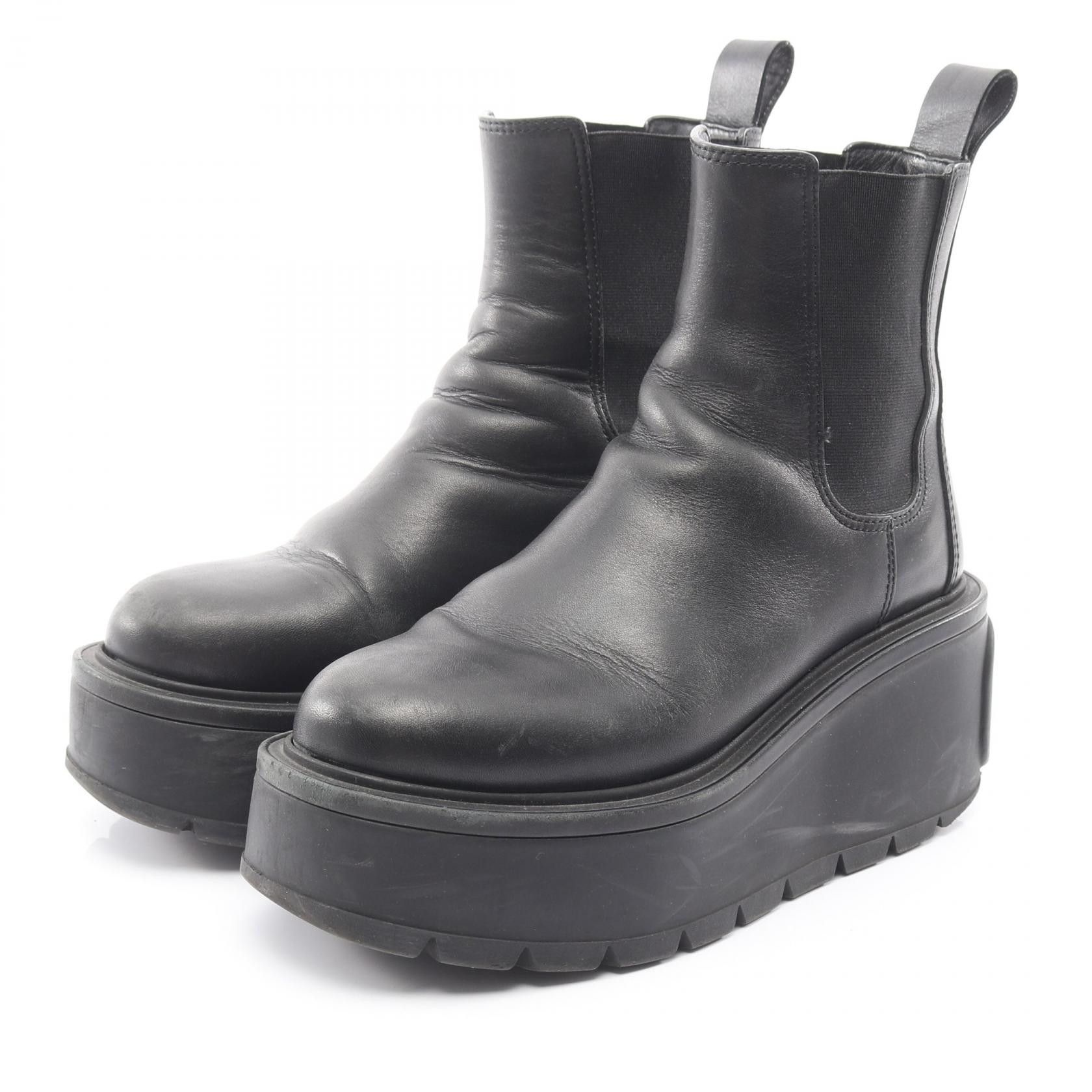 Valentino Valentino Valentino Garavani Leather Boots Leather Shoes DUTY FREE for USA Size ONE SIZE - 1 Thumbnail