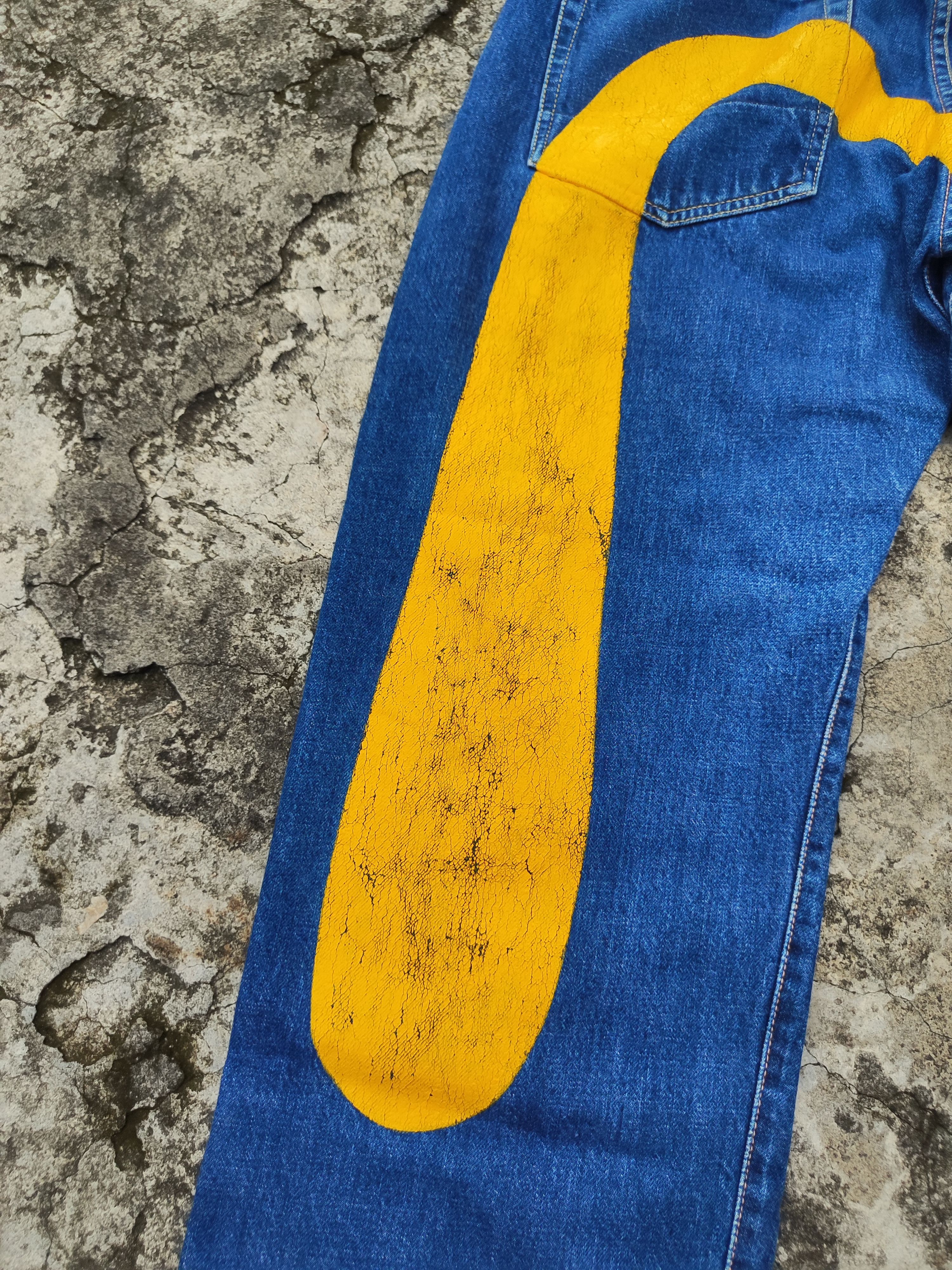 Evisu Evisu Daicock Yellow Size US 34 / EU 50 - 3 Thumbnail