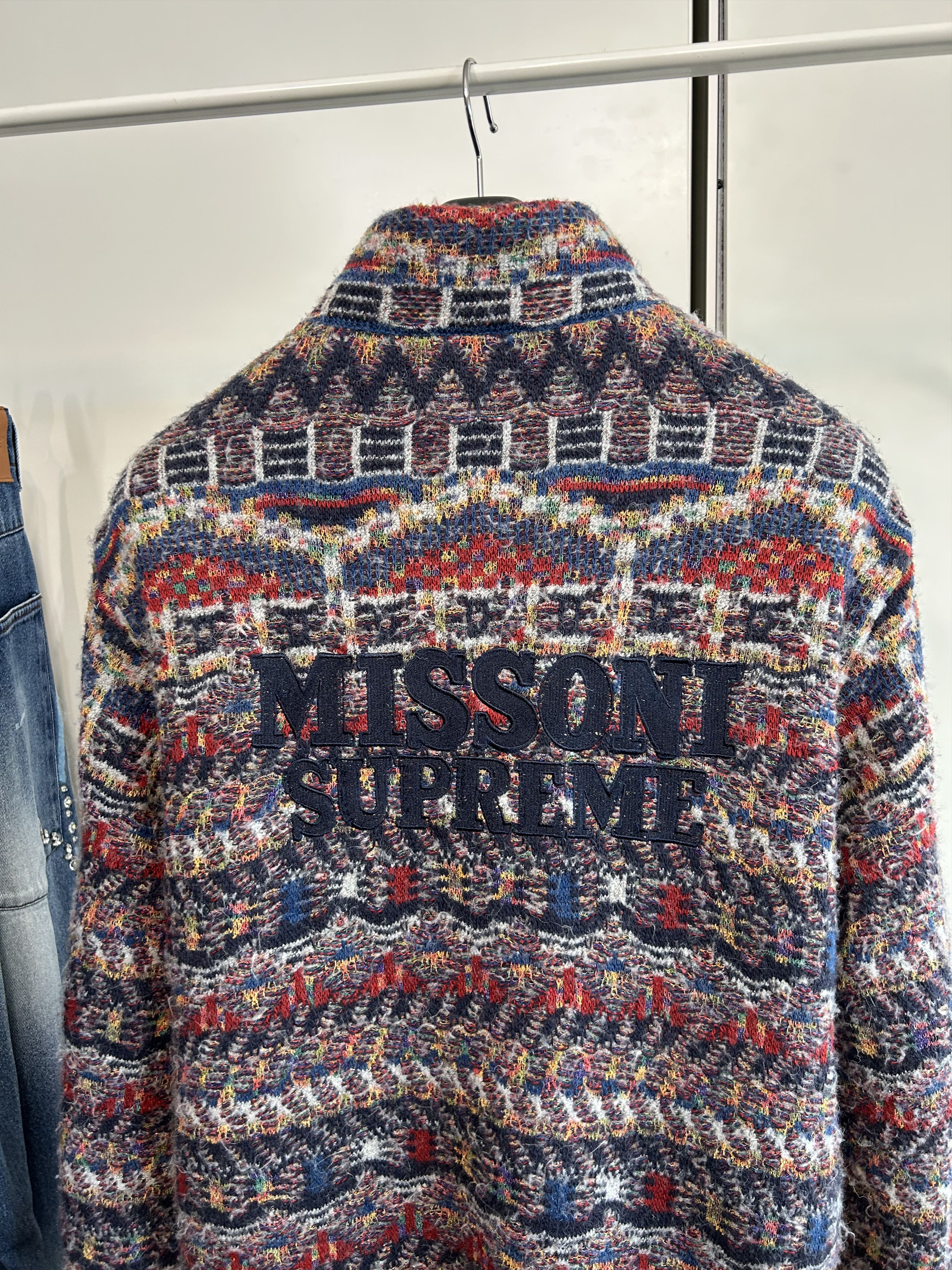 Supreme SUPREME x MISSONI Knit Quilted Jacket Size US L / EU 52-54 / 3 - 6 Thumbnail