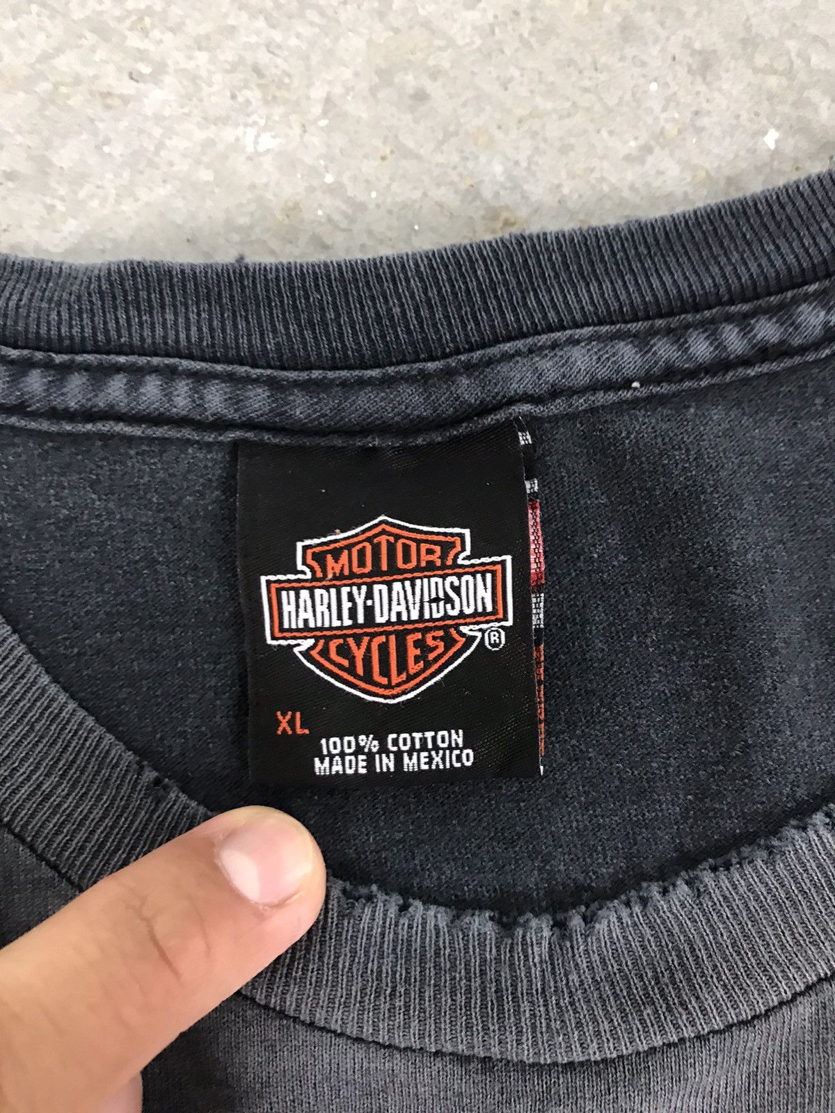 Harley Davidson × Vintage Distressed Vintage Harley Davidson T-shirt Size US XL / EU 56 / 4 - 8 Thumbnail