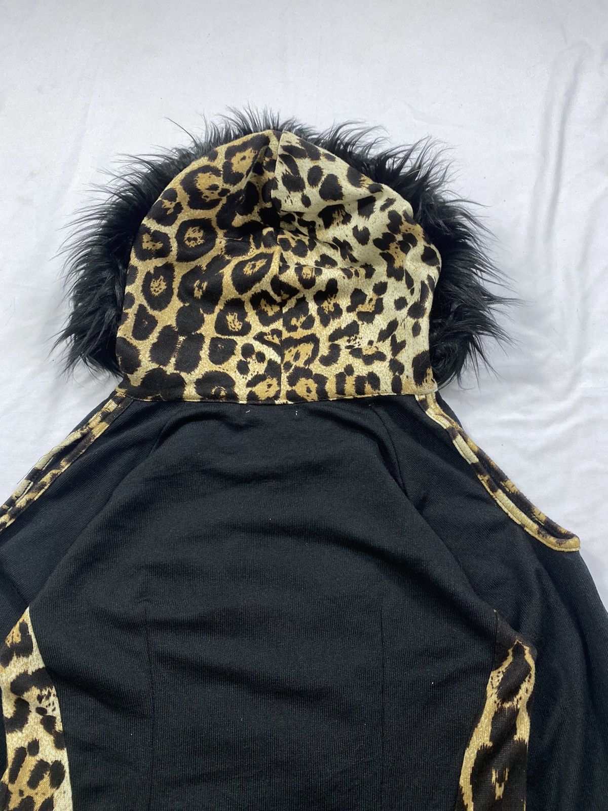 Japanese Brand Japanese Re:Mix Doll Leopard zip up fur hoodie ifsix style Size US S / EU 44-46 / 1 - 10 Thumbnail