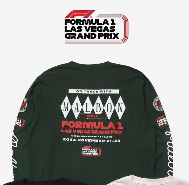 Malbon Malbon x F1 JACKPOT LONG SLEEVE T-SHIRT GREEN large Size US L / EU 52-54 / 3 - 2 Thumbnail