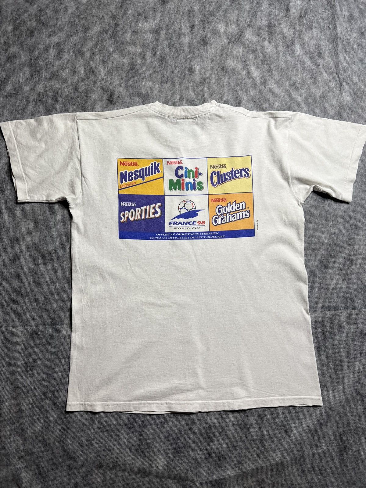 Vintage 1994 France 98 World Cup Vintage T-shirt Size US L / EU 52-54 / 3 - 1 Thumbnail