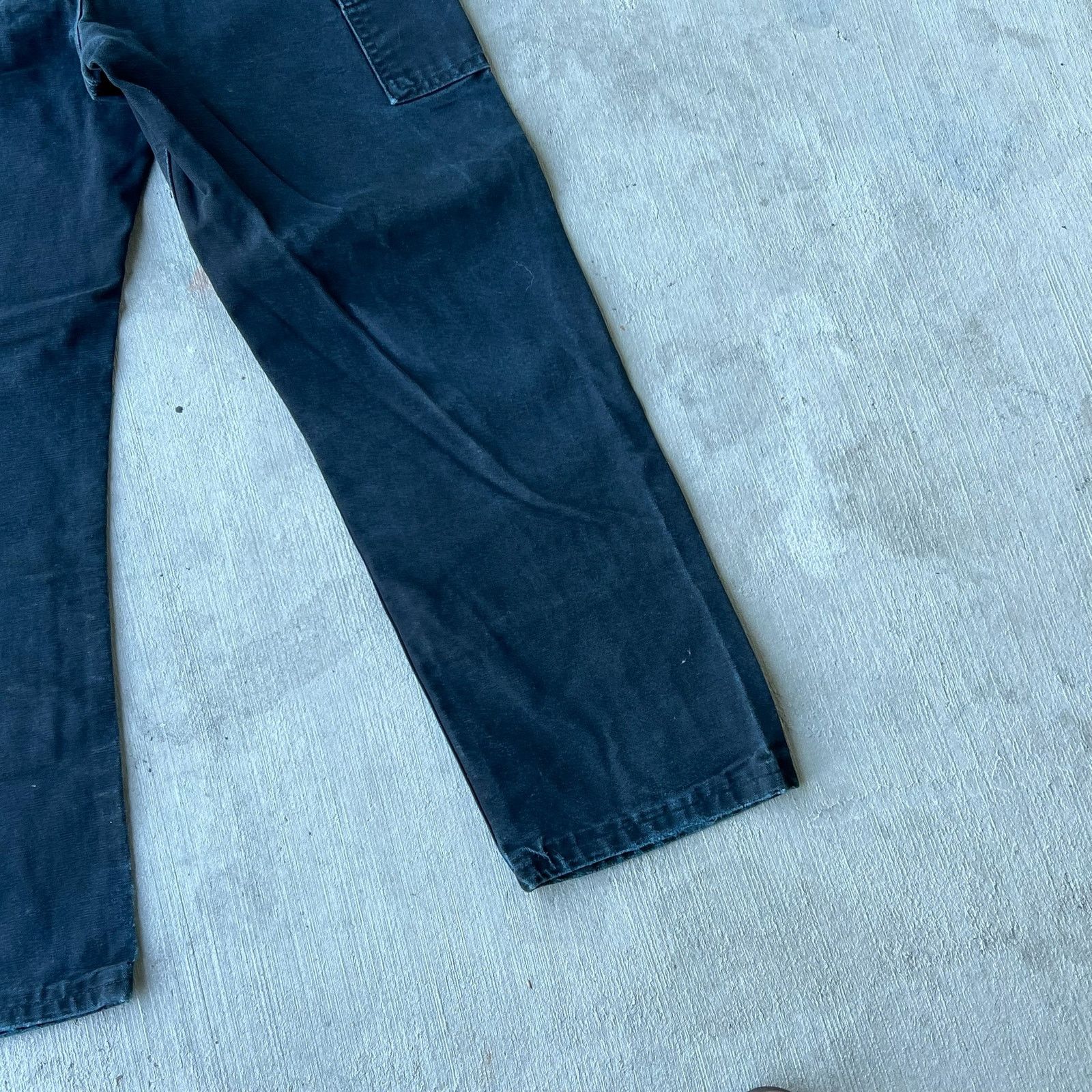 Carhartt × Vintage Carhartt faded black double knee work wear carpenter pants Size US 29 - 9 Thumbnail