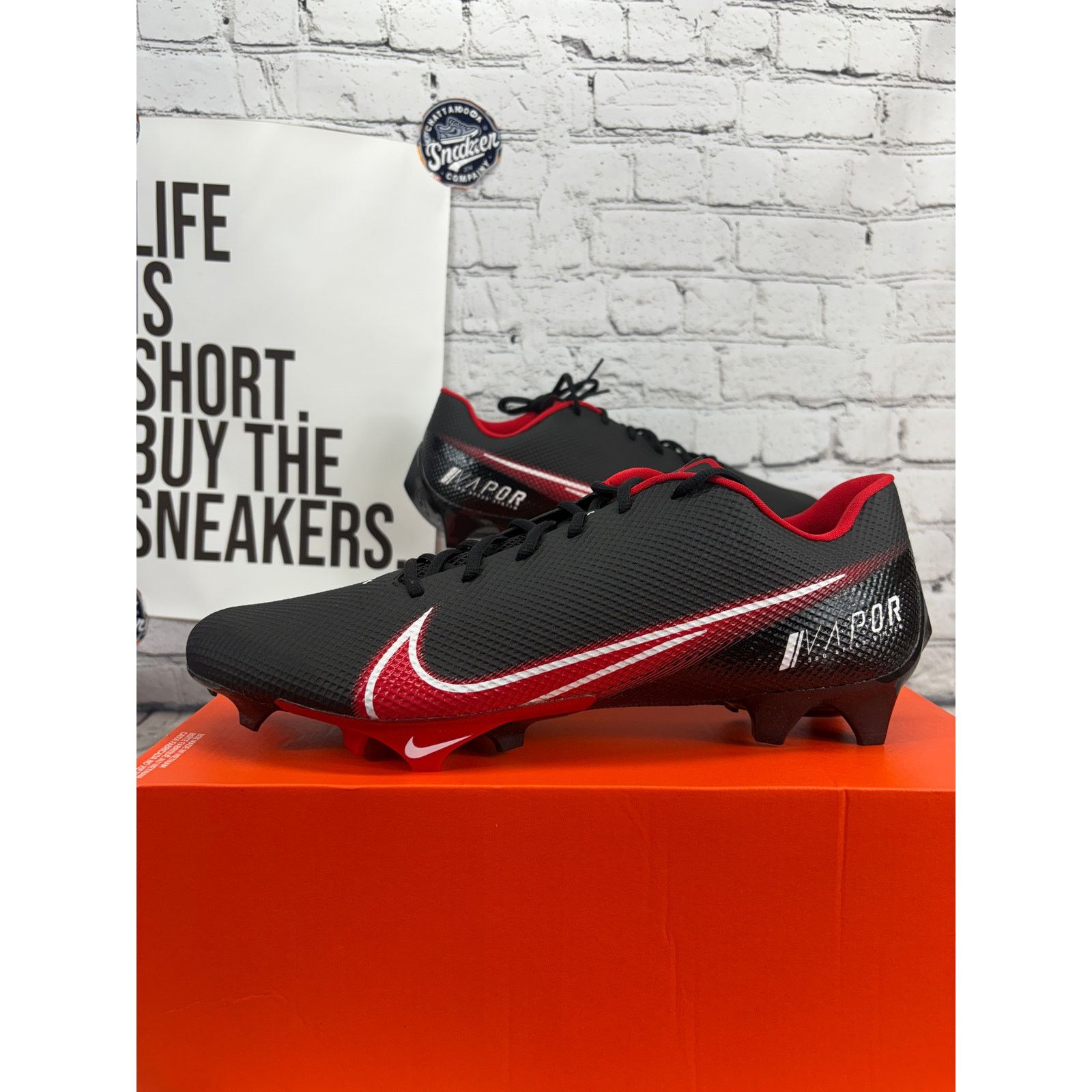 Nike Nike Vapor Edge Speed 360 NFL Football Cleats Mens 16 Black Size US 15 / EU 48 - 1 Thumbnail