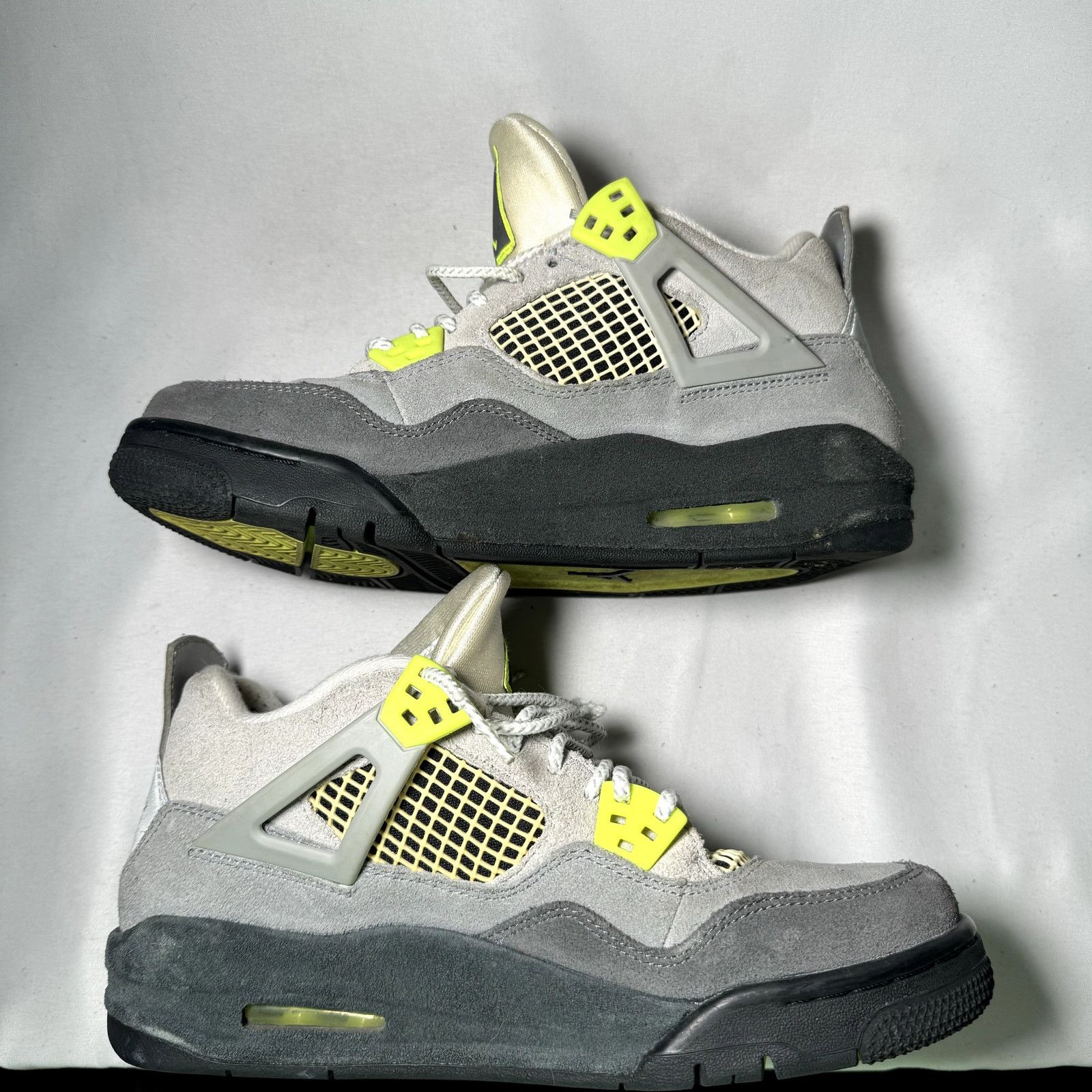 Jordan Brand × Nike Size 6.5 - Nike Air Jordan 4 Retro SE GS Neon 95 Men's Shoes Size US 6.5 / EU 39-40 - 3 Thumbnail