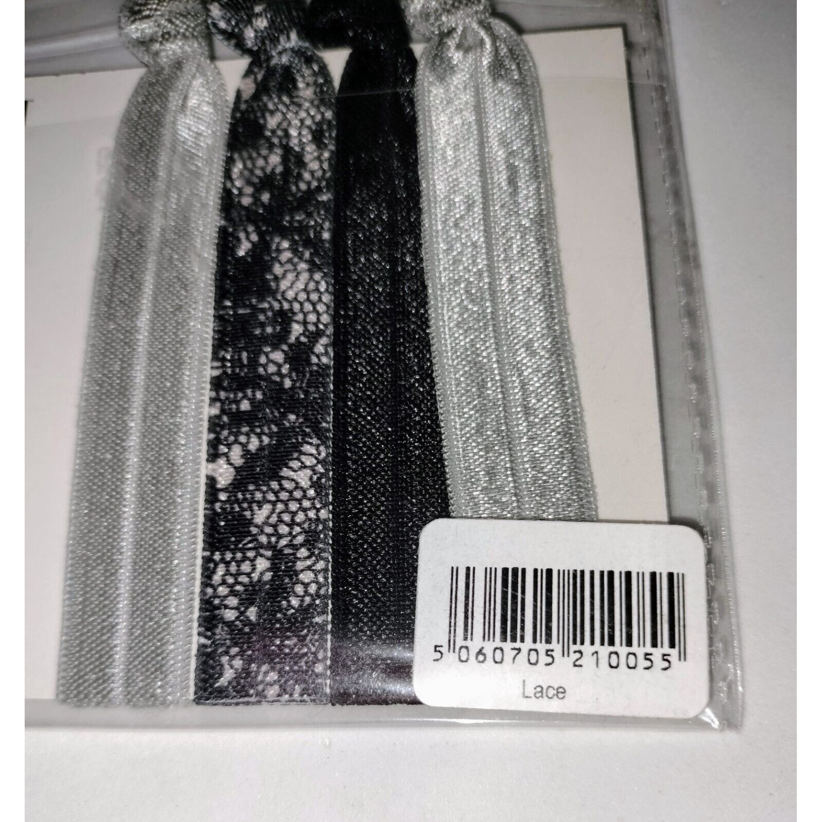 Other Popband Silver Gray Lace Shiny Glitter Hair Accessories Band Size ONE SIZE - 4 Thumbnail