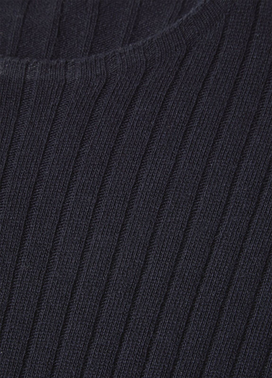 Loro Piana o1srvl11e0526 FAP1314 Coste Midi Dress in Navy Blue Size S / US 4 / IT 40 - 2 Thumbnail