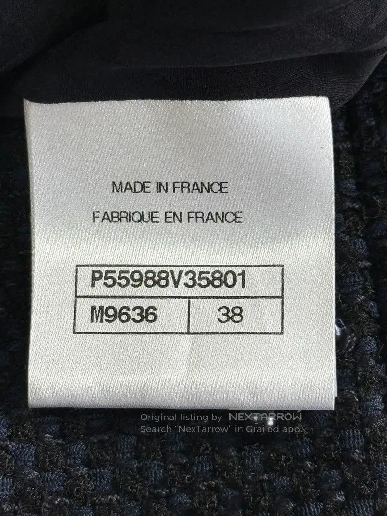Chanel Chanel 2017 Dark Blue Beaded Jacket Size XS / US 0-2 / IT 36-38 - 8 Thumbnail