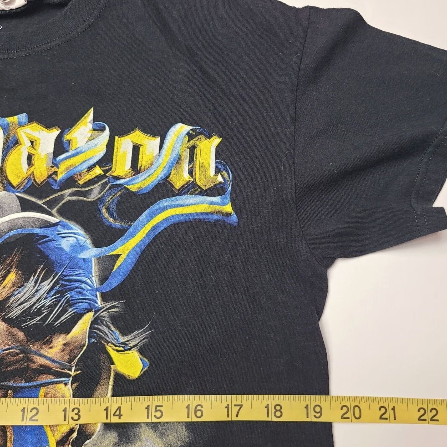 Anvil Sabaton Carolus Rex Double Sided Graphic T-shirt Men's M Black Heavy Metal Size US M / EU 48-50 / 2 - 6 Thumbnail