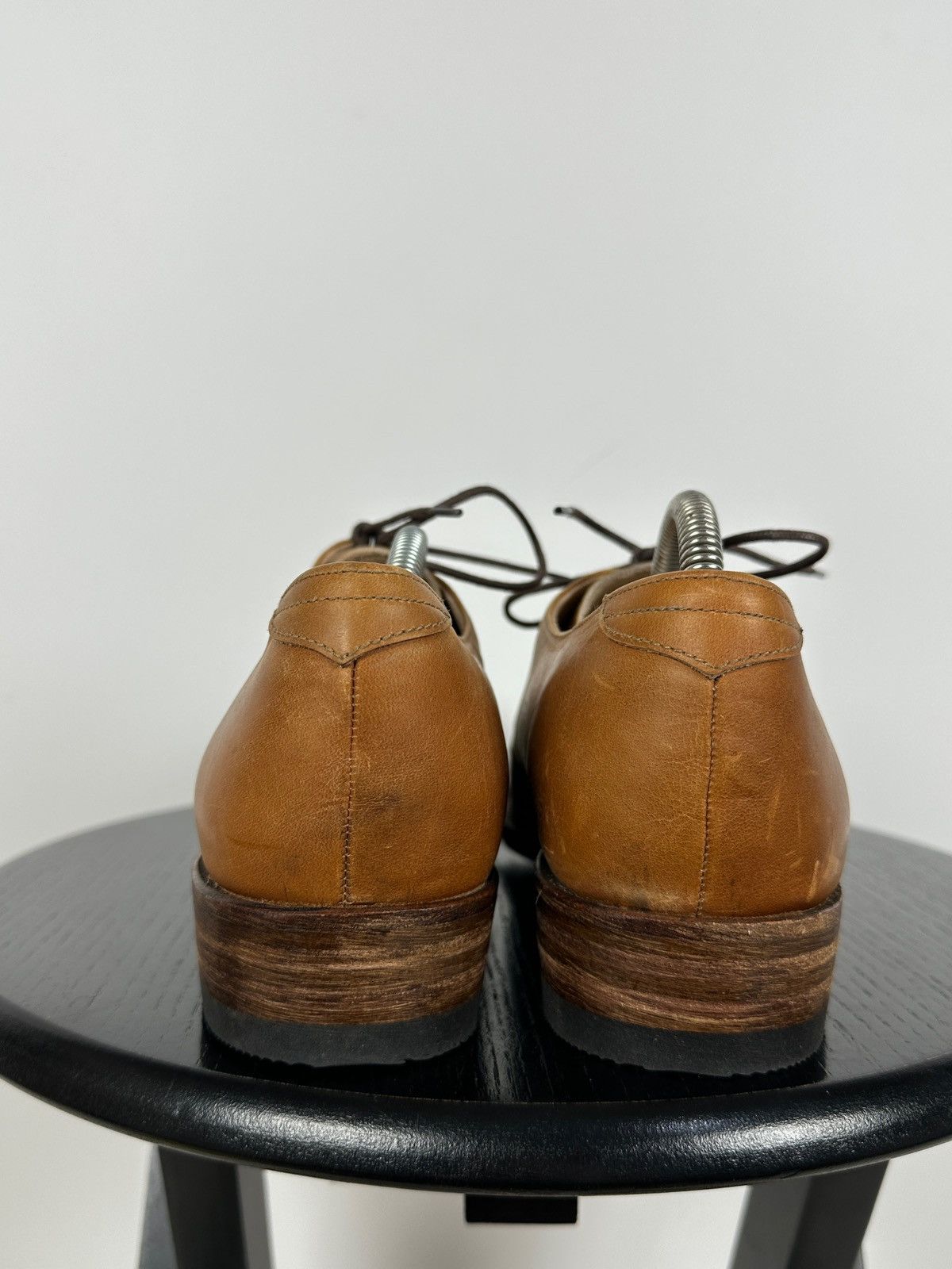 Sendra 7650 Sendra Brown Leather Embroidered Western Derby Shoes Size US 7 / EU 40 - 12 Thumbnail