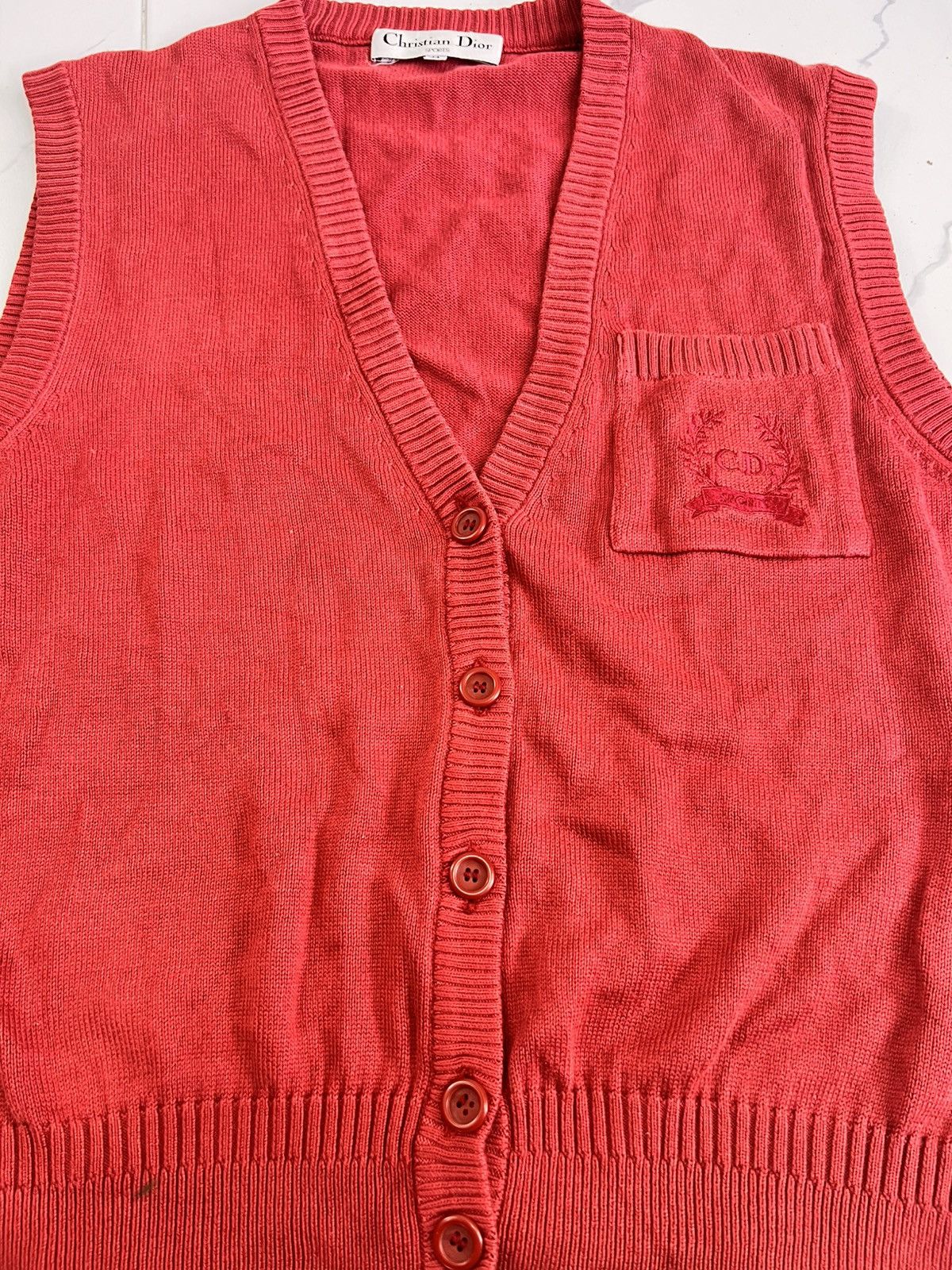 Christian Dior Monsieur × Designer × Vintage Vintage Christian Dior Monsiuer Wool vest Size US M / EU 48-50 / 2 - 4 Thumbnail
