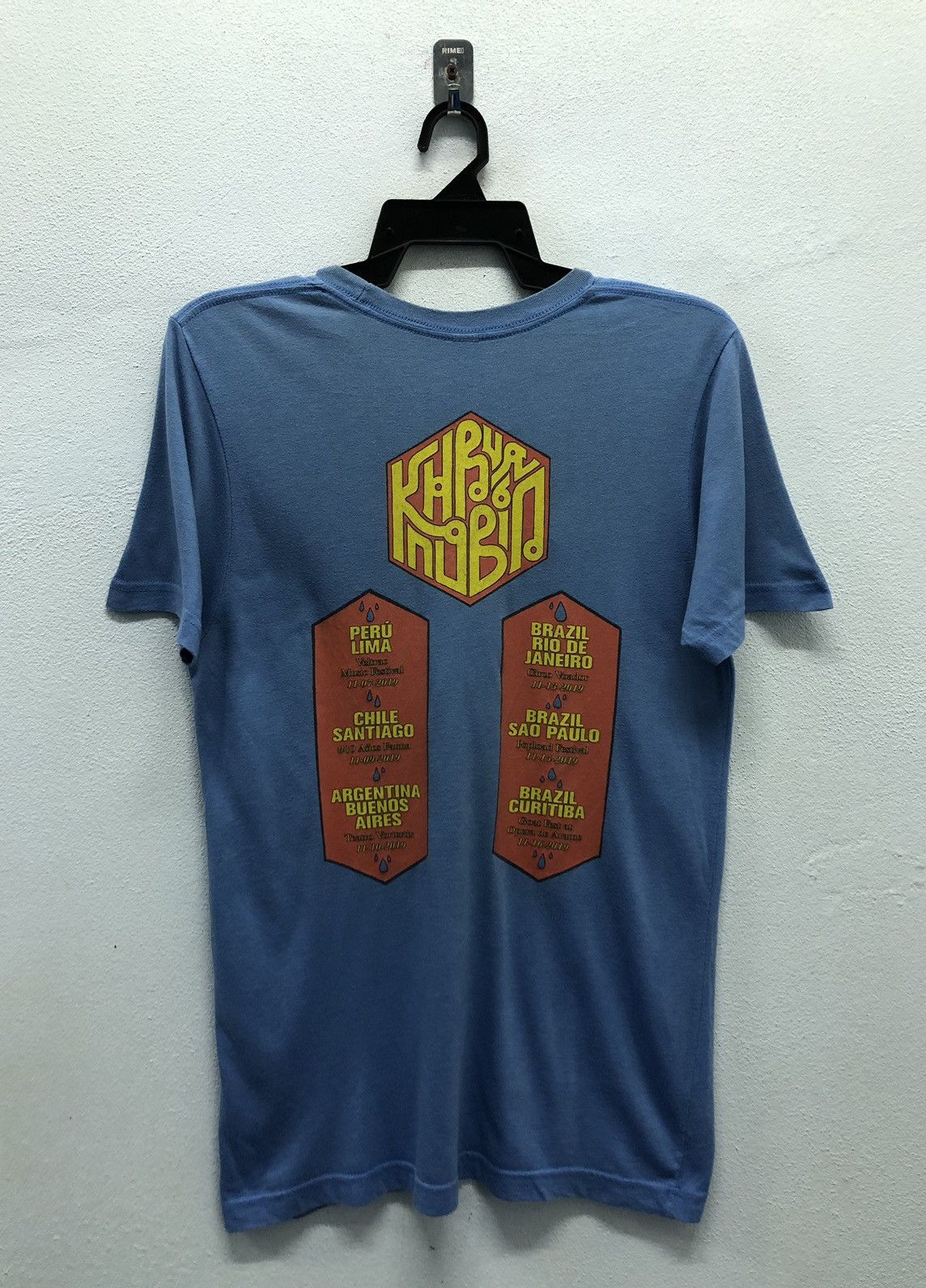 Band Tees vintage Band Khruangbin South America Tour T-Shirt Size US M / EU 48-50 / 2 - 2 Thumbnail