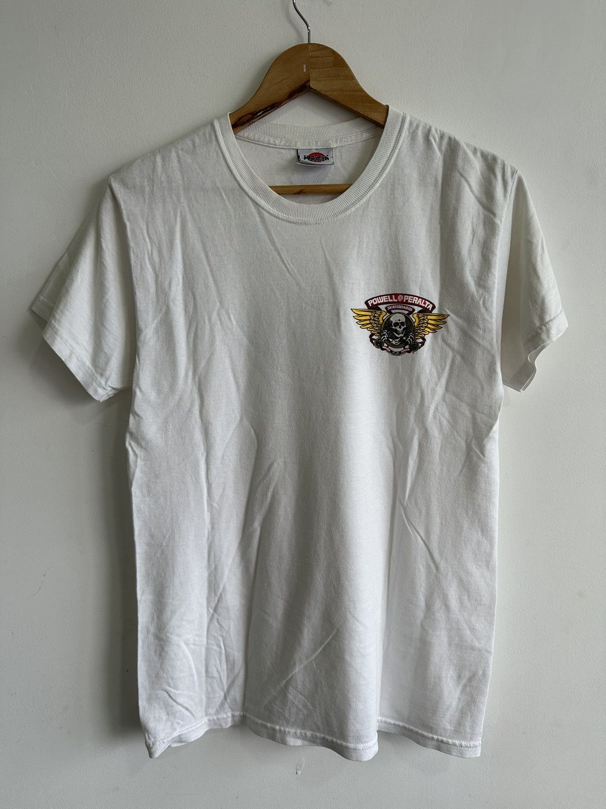 Powell Peralta × Vintage Vintage Powell Peralta Skateboards Skull Skate Tshirt Size US S / EU 44-46 / 1 - 3 Thumbnail