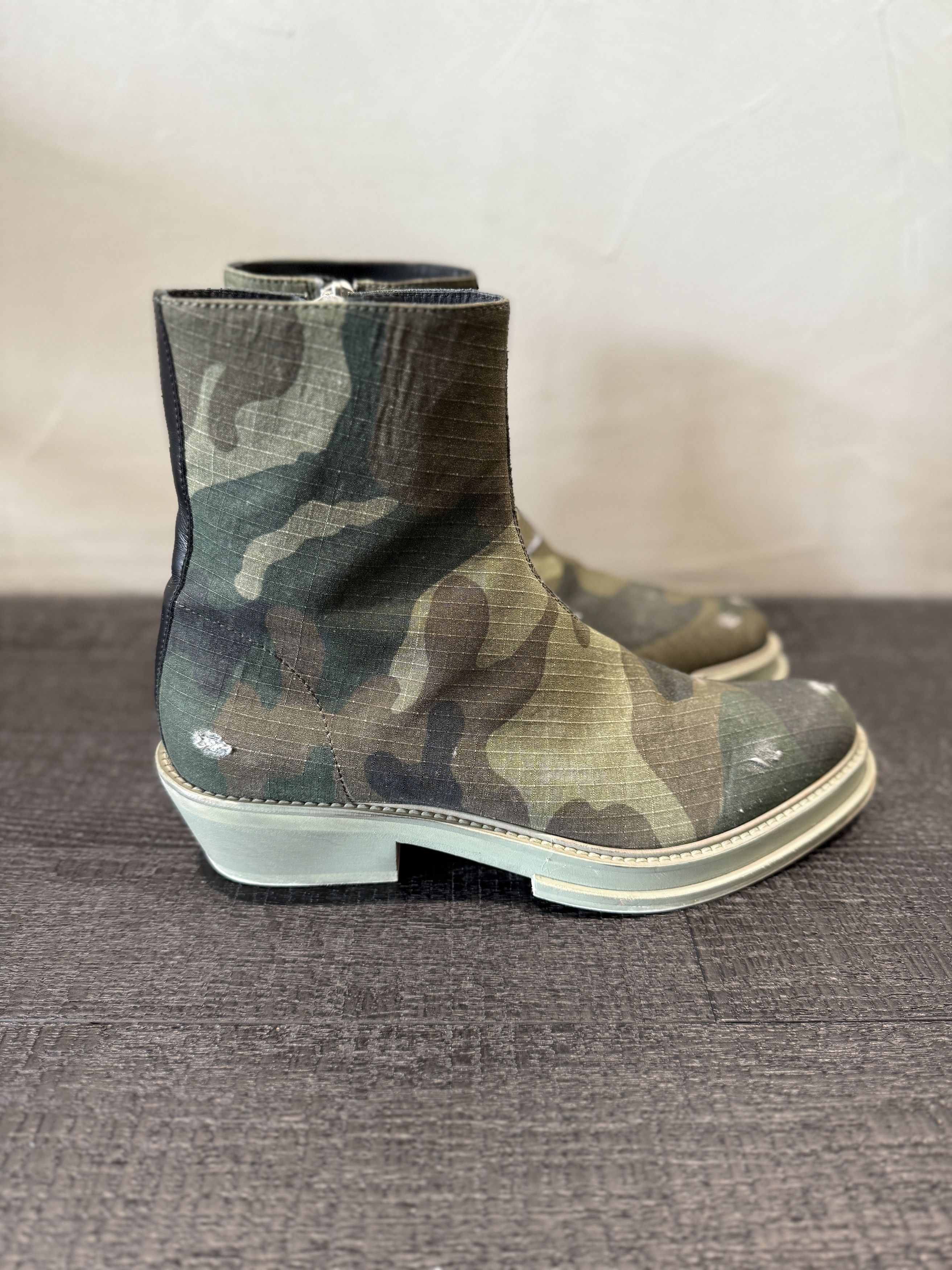 424 424 Rip Stop Leather West Coast Boot in Camo Size US 9 / EU 42 - 8 Thumbnail