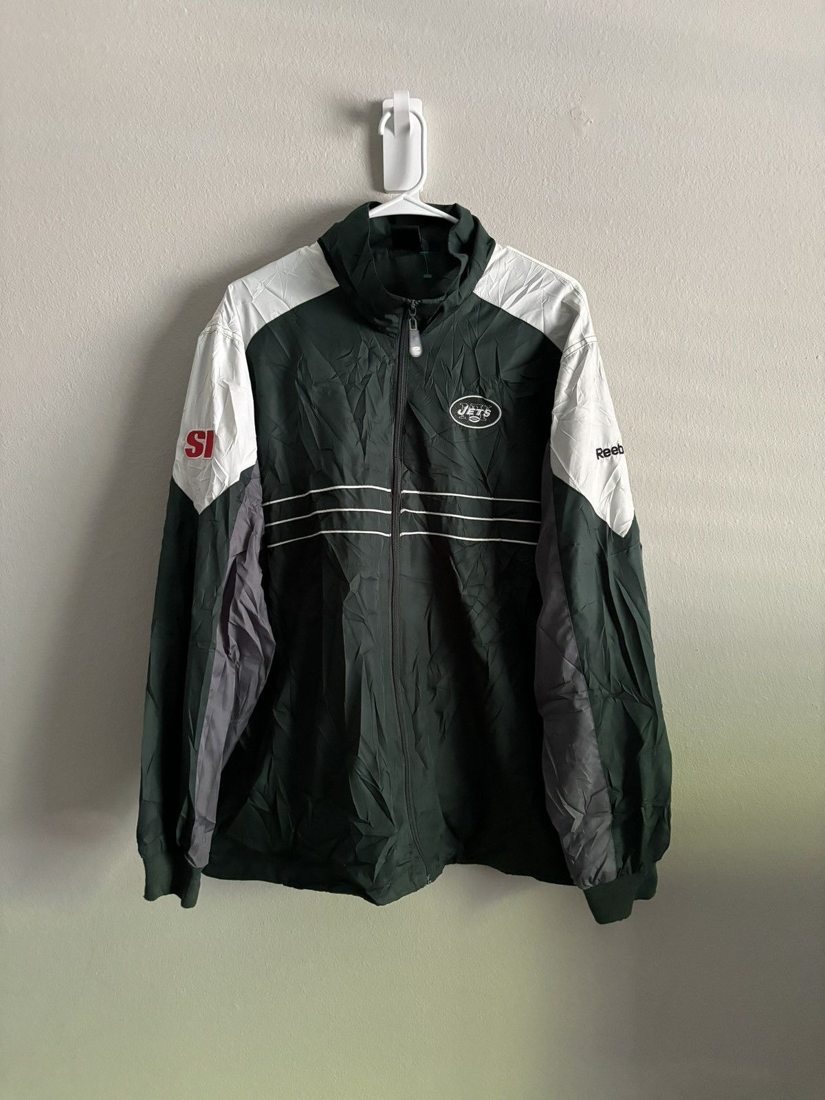 Reebok NY Jets NFL Reebok Jacket Size US XL / EU 56 / 4 - 1 Thumbnail