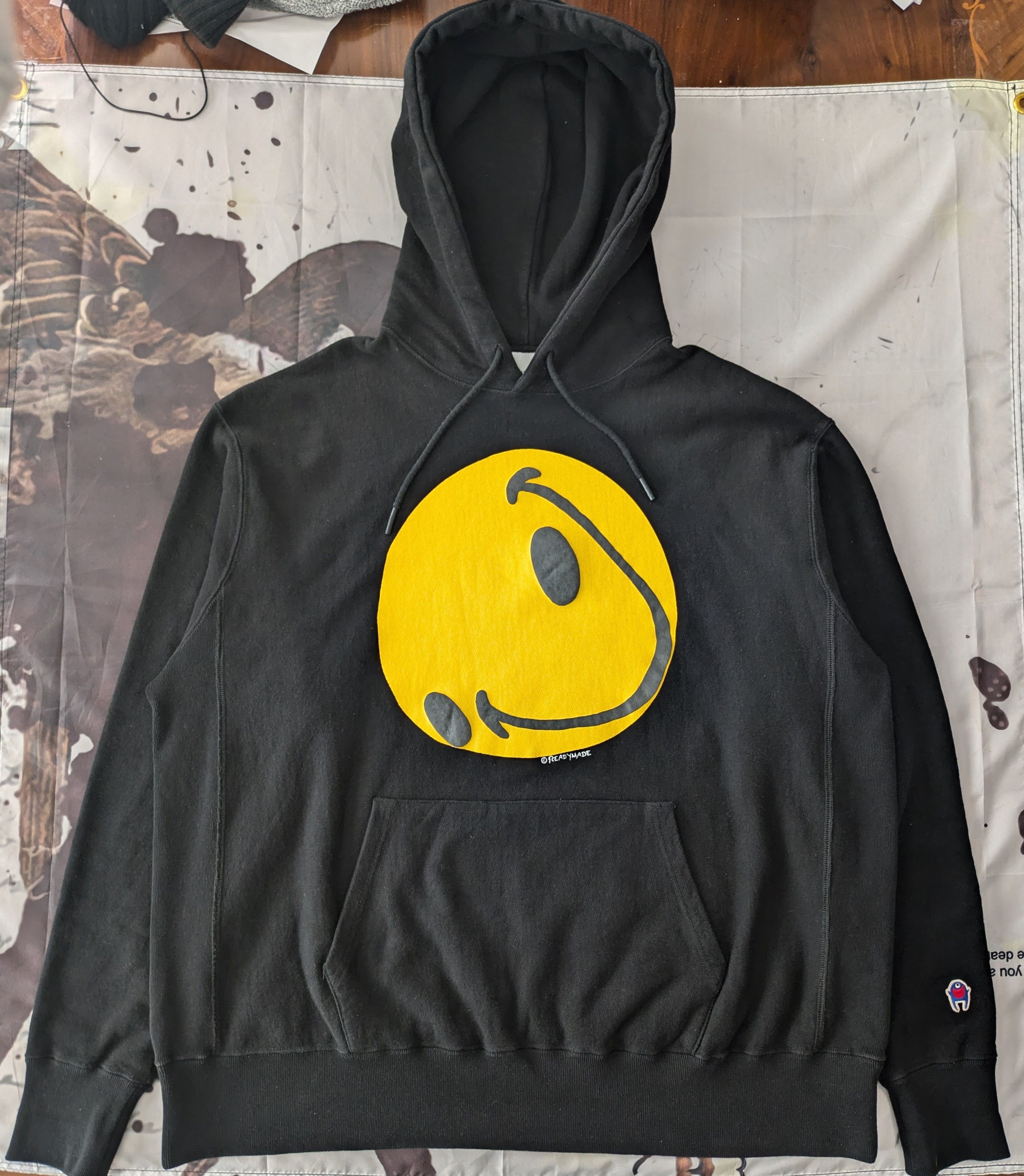 READYMADE Collapsed Face Hoodie | Grailed 