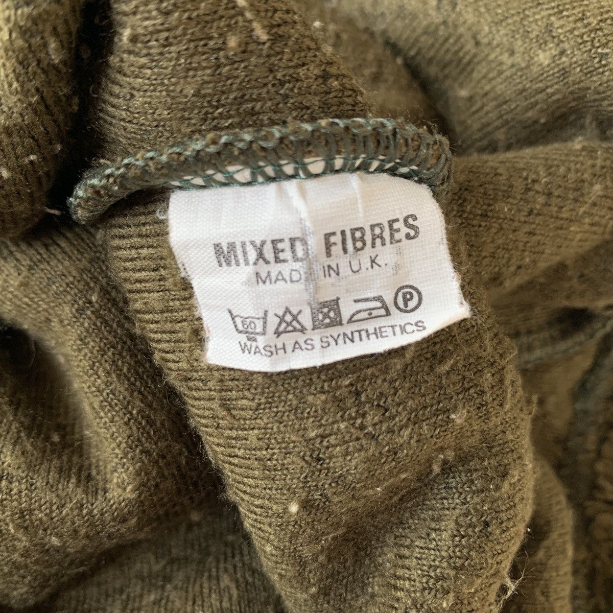 Marithe + Francois Girbaud IGGI MFG ENGLAND MIXED FIBRES TURTLENECK FLEECE Size US L / EU 52-54 / 3 - 10 Thumbnail