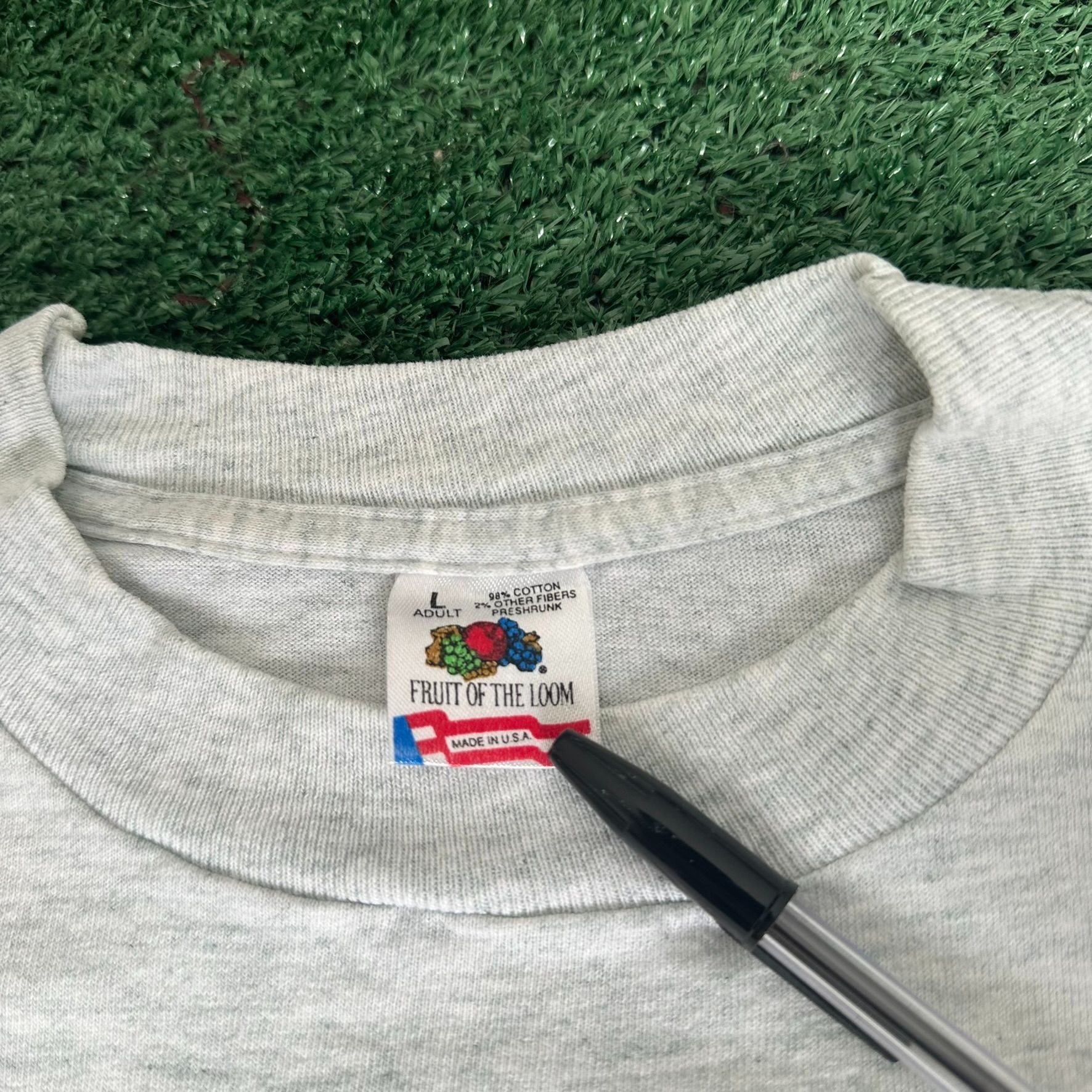 Fruit Of The Loom Vintage 90s Rochester NY Pub Crawl T-Shirt Long Sleeve CNY S Size US L / EU 52-54 / 3 - 3 Thumbnail