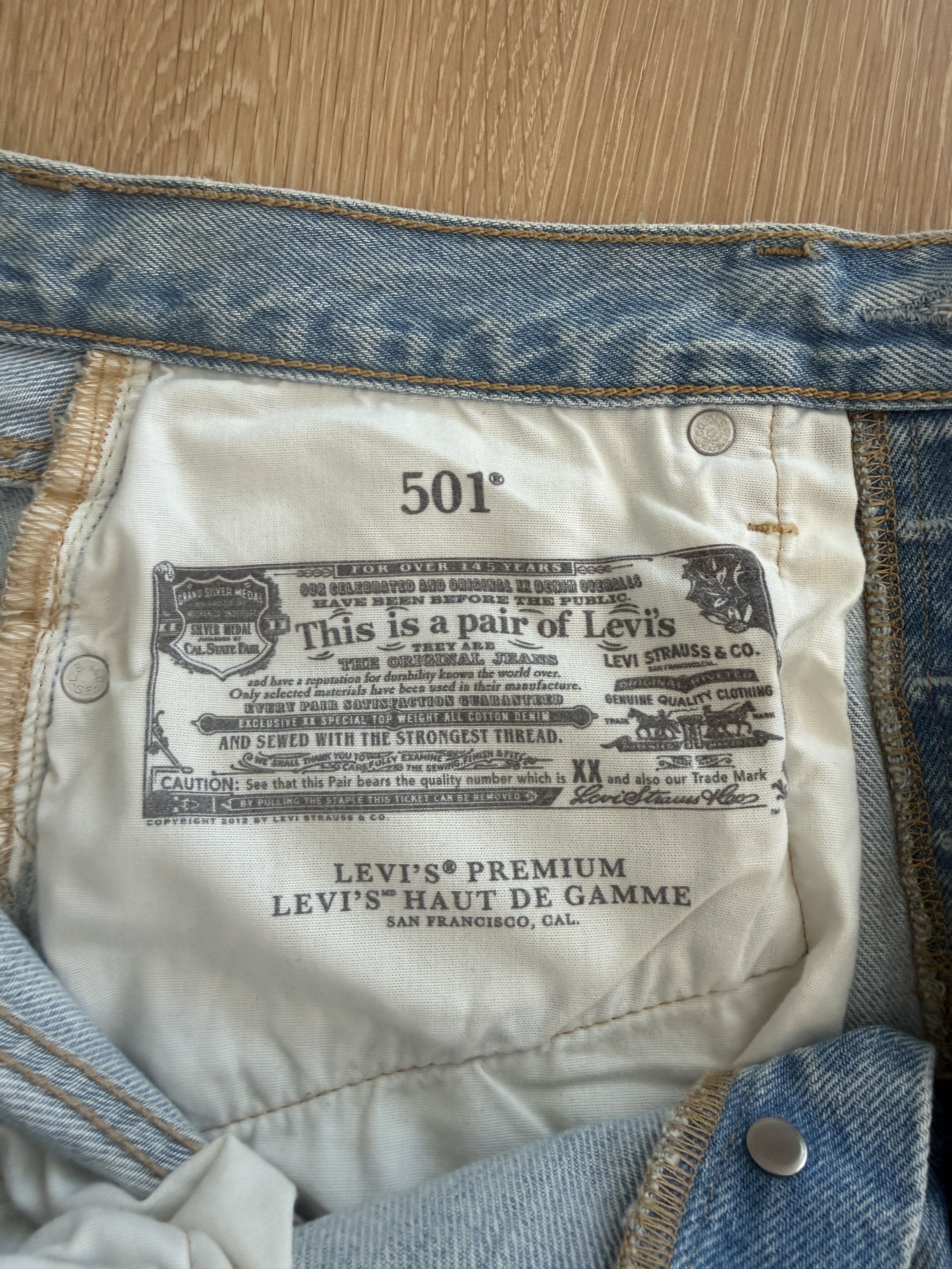 Levi's Levi's 501® Original Cropped Women's Jeans W26/L26 Size 26" / US 2 / IT 38 - 5 Thumbnail