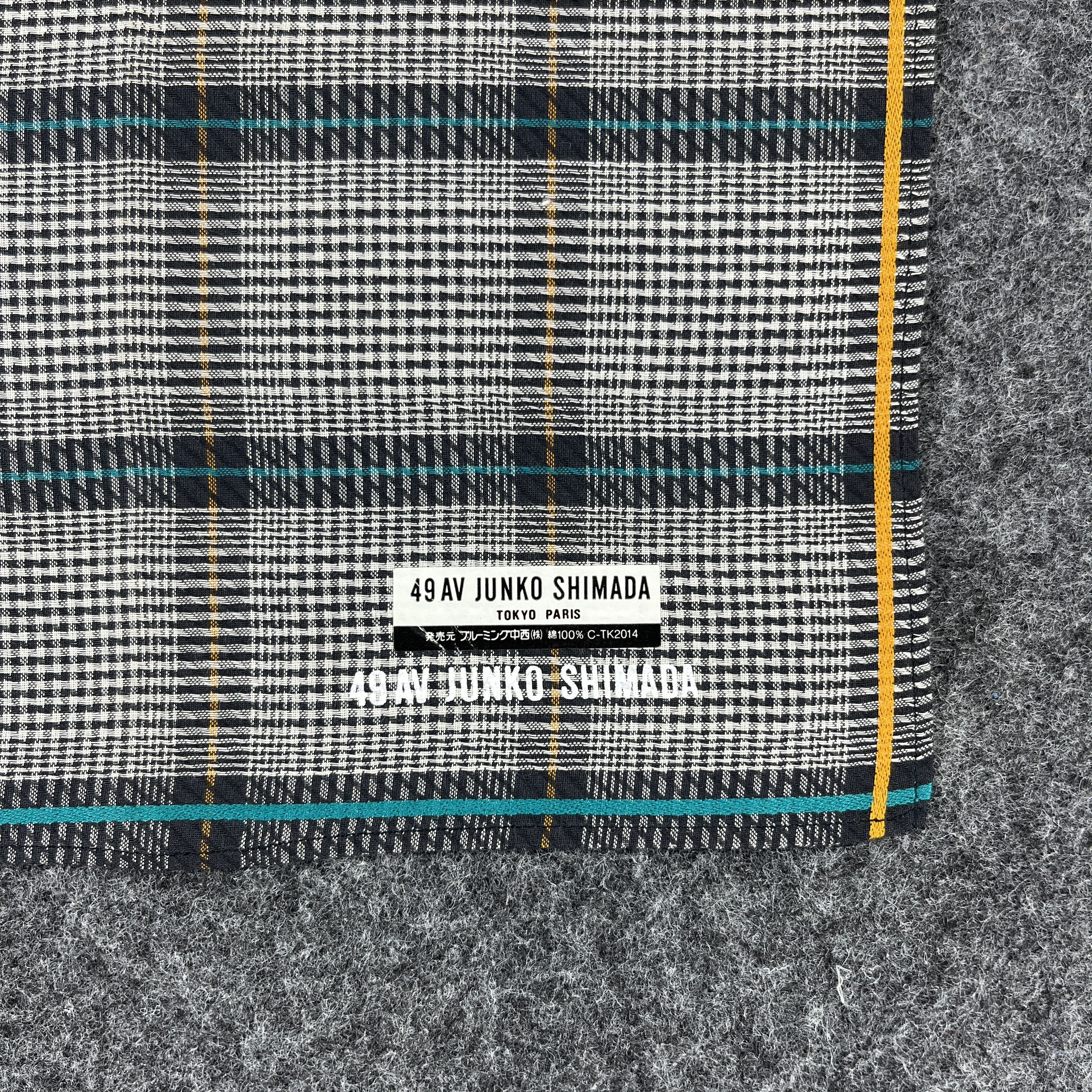 Japanese Brand × Junko Shimada × Vintage Junko Shimada Handkerchief Neckerchief Bandana B311 Size ONE SIZE - 3 Thumbnail