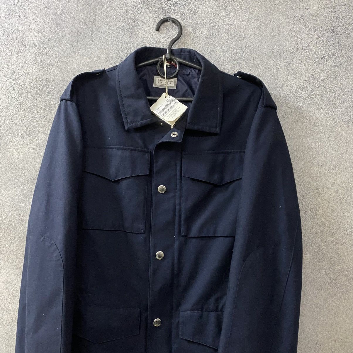 Brunello Cucinelli New Brunello Cucinelli Jacket Nylon Size US M / EU 48-50 / 2 - 2 Thumbnail