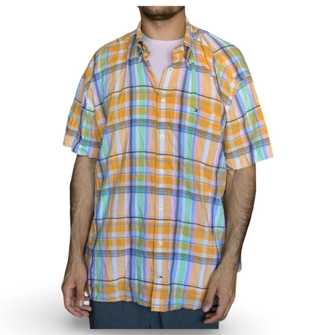 Tommy Hilfiger Tommy Hilfiger plaid shirt #507 Size US XXL / EU 58 / 5 - 1 Thumbnail
