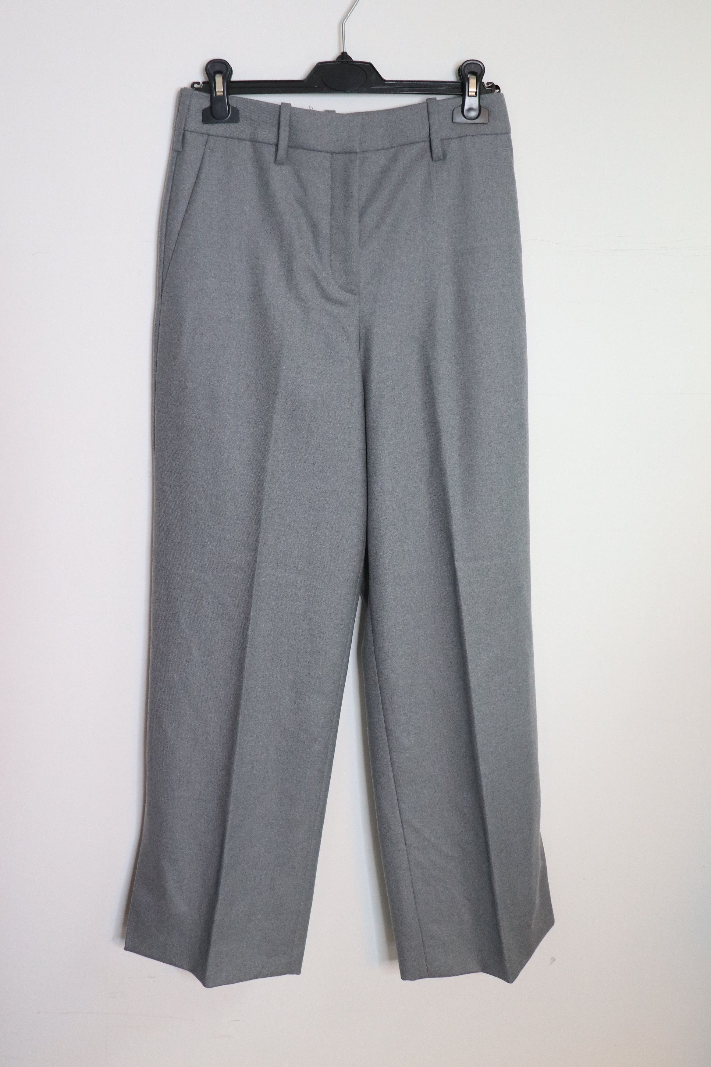 Loewe Grey straight-leg trousers - UK 10 Size 28" / US 6 / IT 42 - 1 Thumbnail