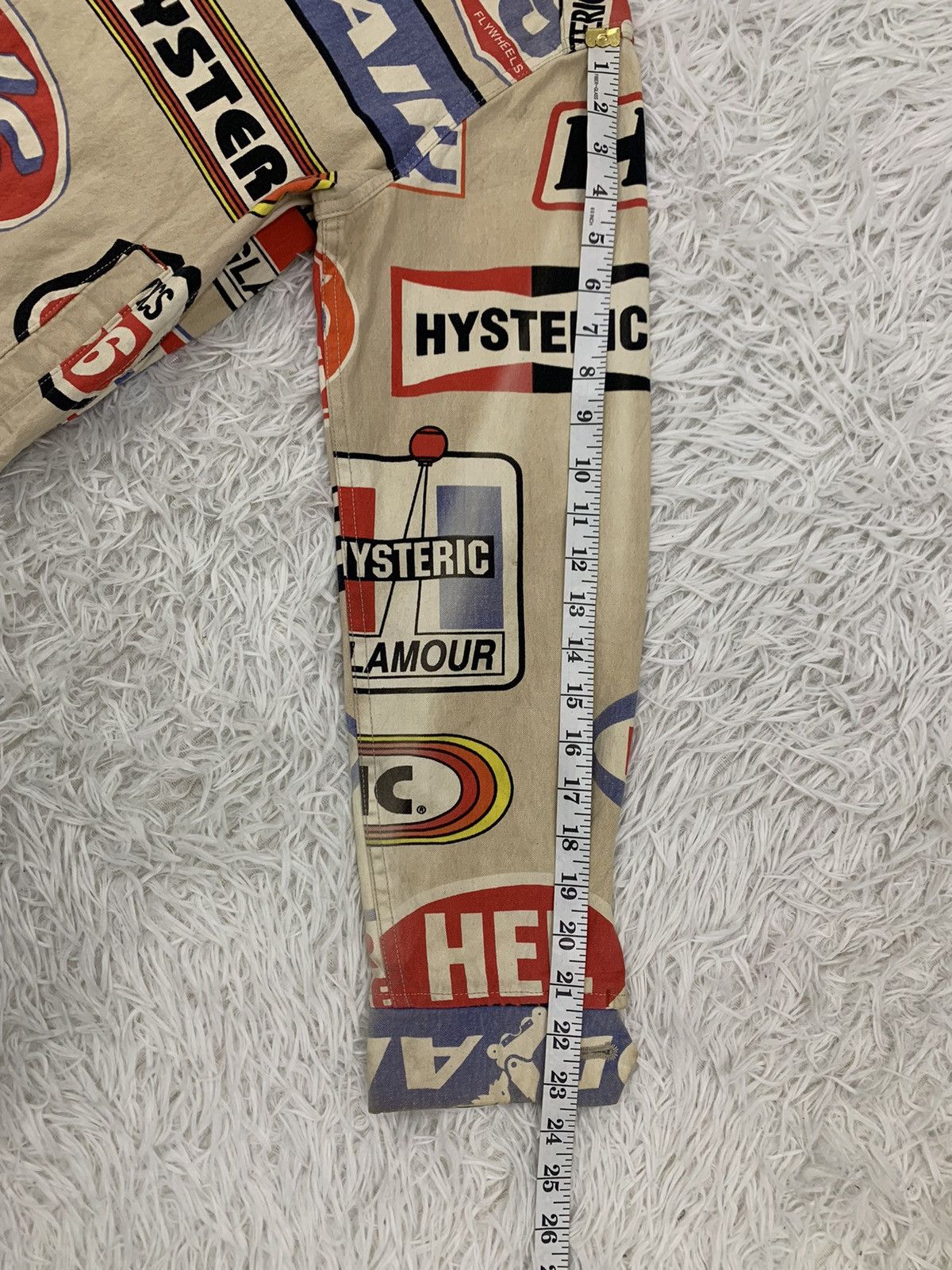 Hysteric Glamour Rare Hysteric Glamour Motorsport Art Full Print Jacket Size US S / EU 44-46 / 1 - 16 Thumbnail