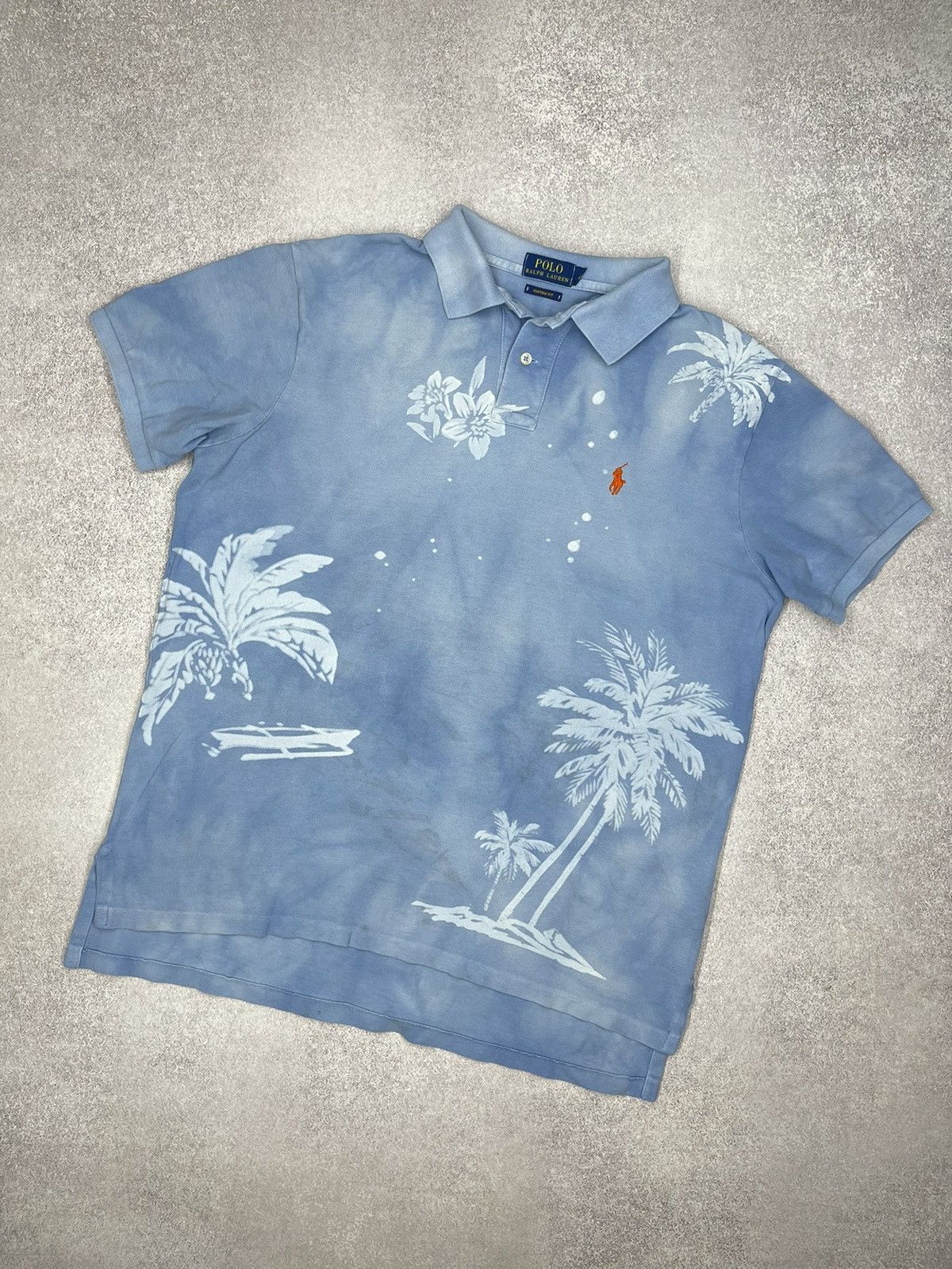 Polo Ralph Lauren Mens Polo Ralph Lauren Palm Beach Full Print Y2K Size L Size US L / EU 52-54 / 3 - 1 Thumbnail