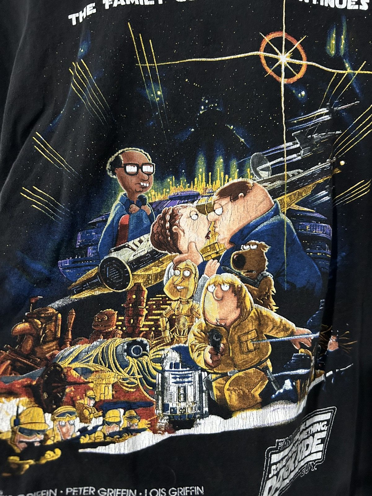 Japanese Brand × Star Wars × Vintage Vintage Family Guy T-shirt Star Wars Episode Street Wear Y2K Size US XL / EU 56 / 4 - 3 Thumbnail